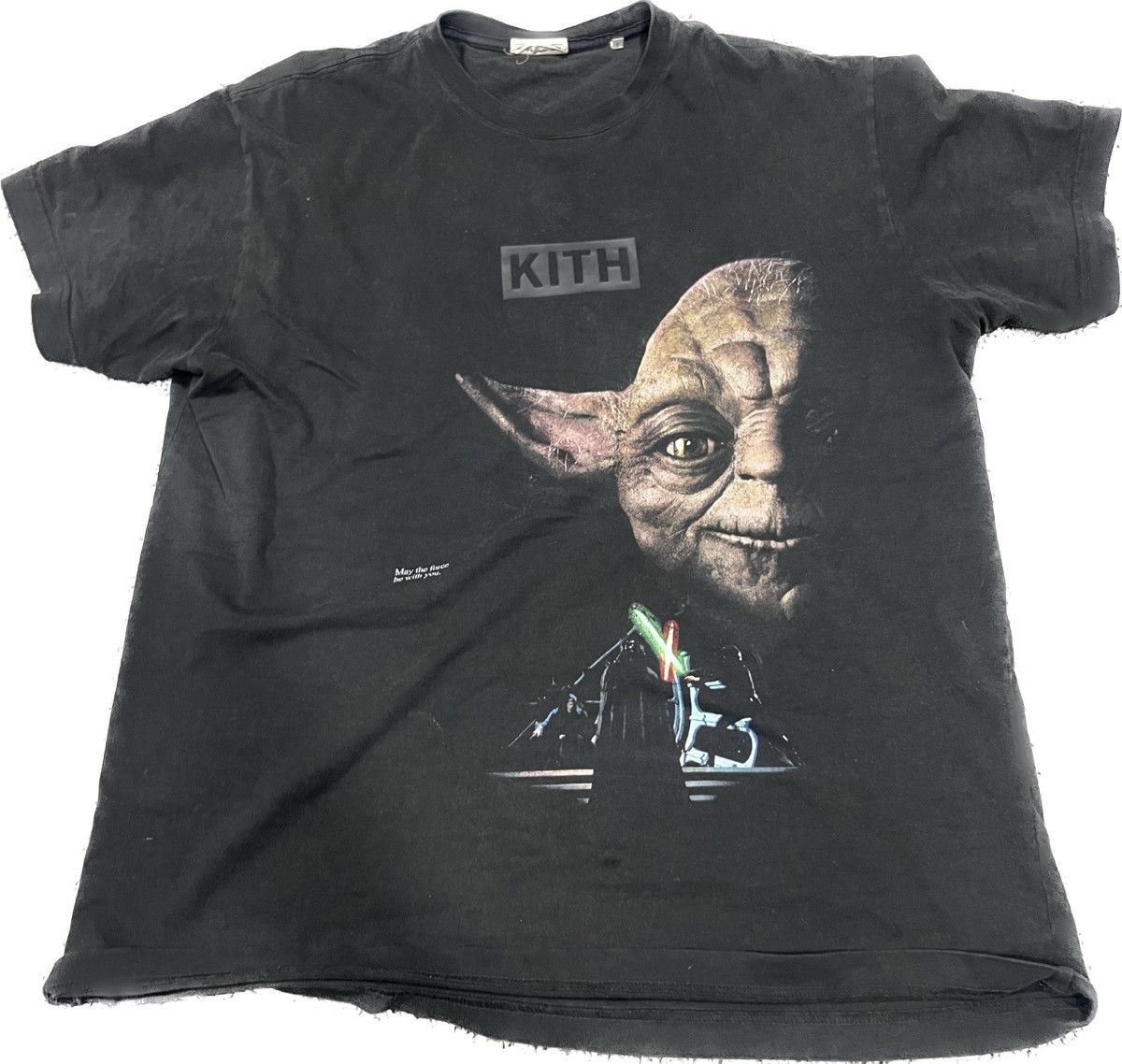 再再販！ Tee Vintage Yoda KITH ヨーダ XXL Tシャツ/カットソー(半袖