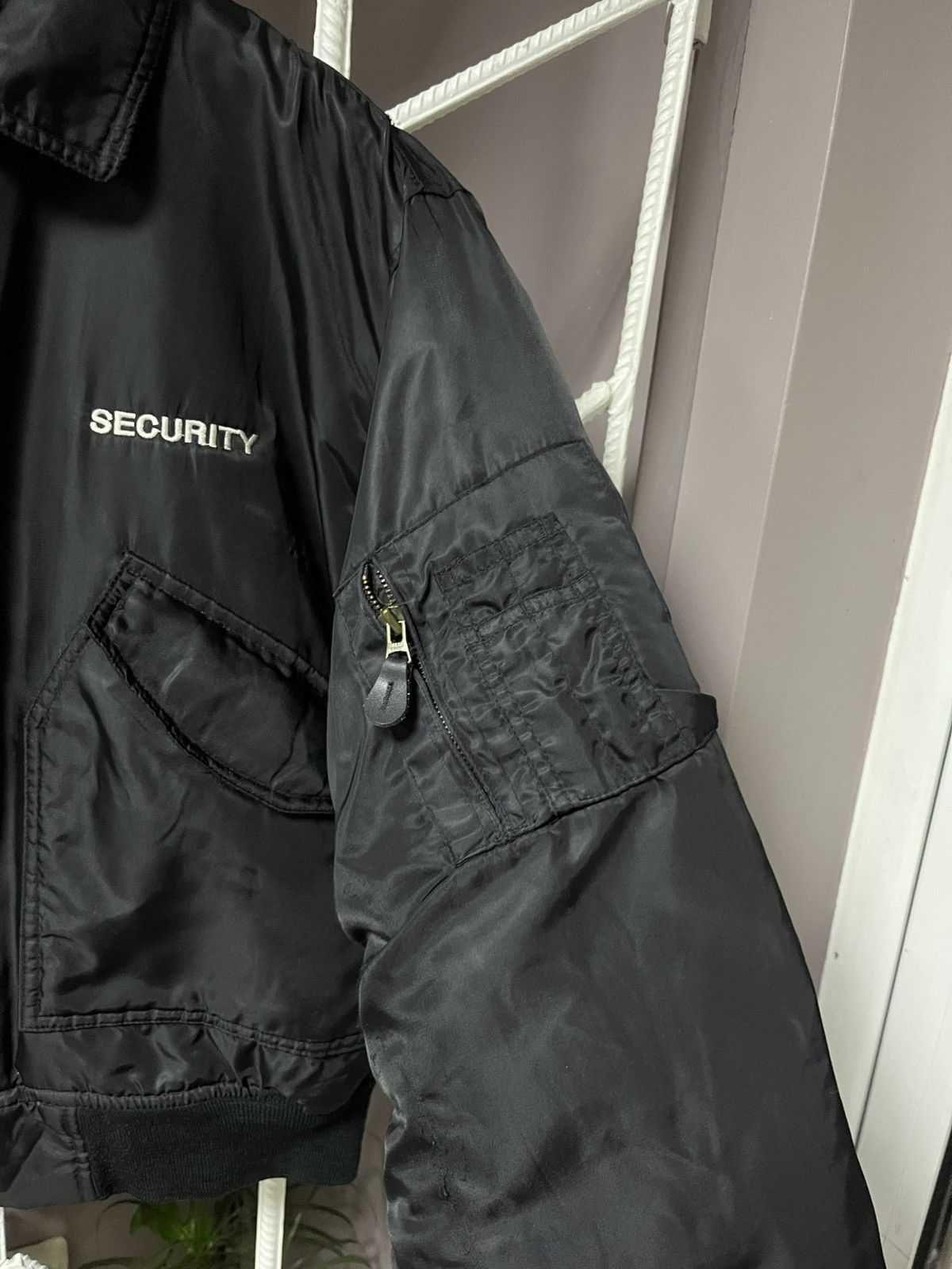 Alpha Industries Vintage MA-1 Alpha Industries Security Bomber Jacket Size US M / EU 48-50 / 2 - 8 Thumbnail