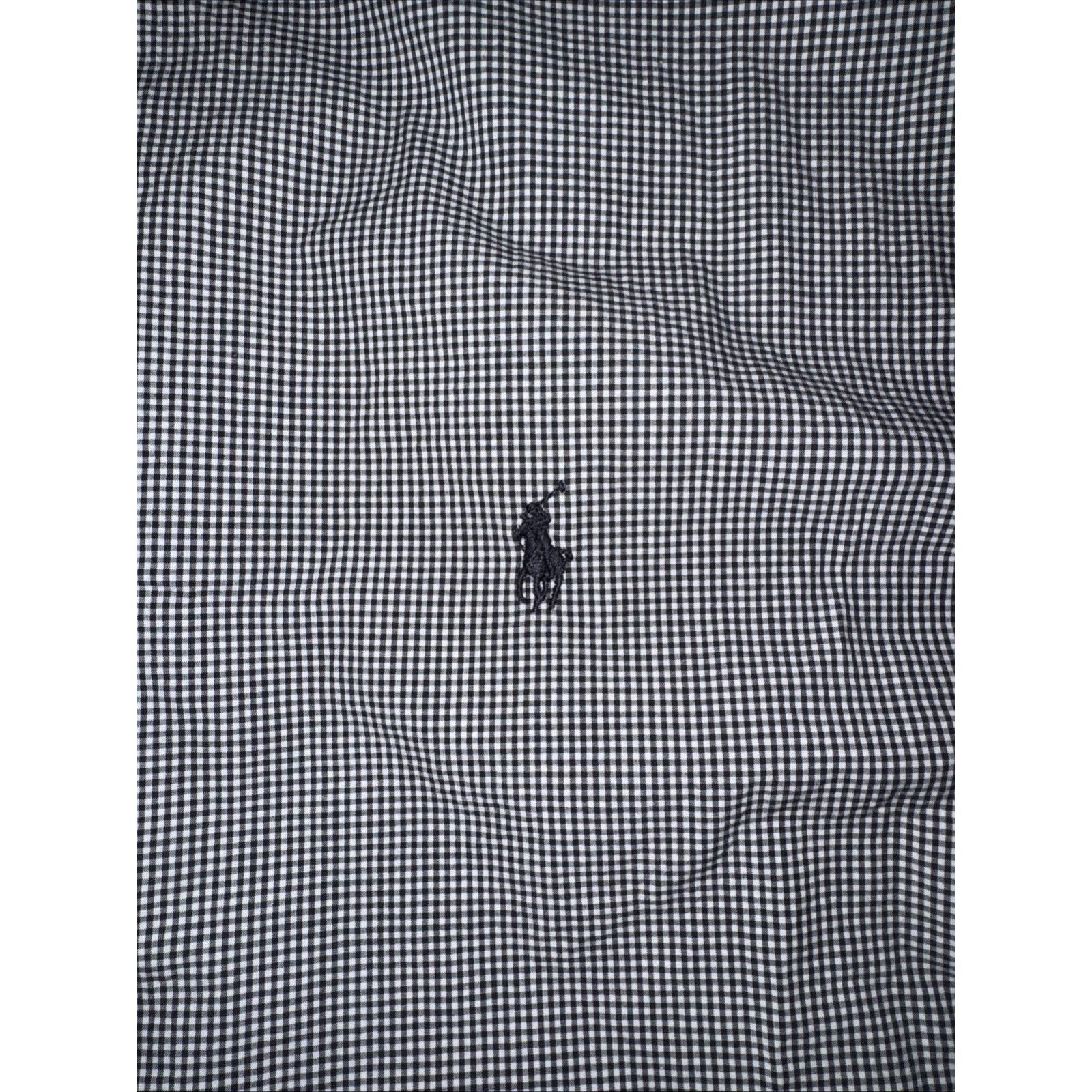 Polo Ralph Lauren × Vintage Polo Ralph Lauren Micro Checkered Button Up Shirt 2XL Slim Size US XXL / EU 58 / 5 - 2 Thumbnail