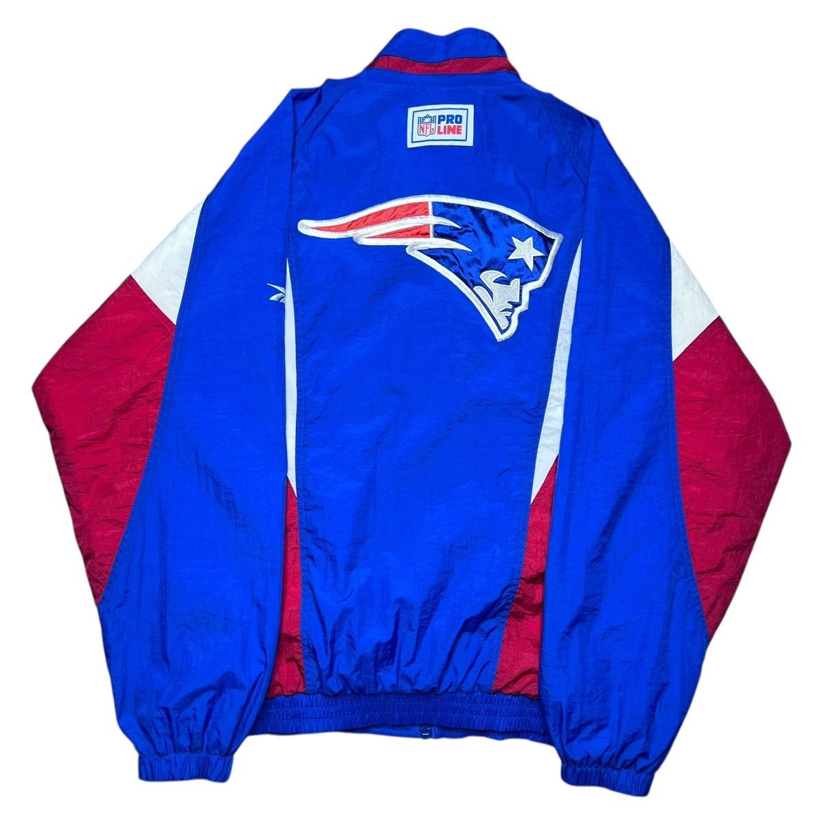 Reebok Vtg 1990s NFL New England Patriots Reebok Windbreaker Jacket Size US M / EU 48-50 / 2 - 1 Thumbnail