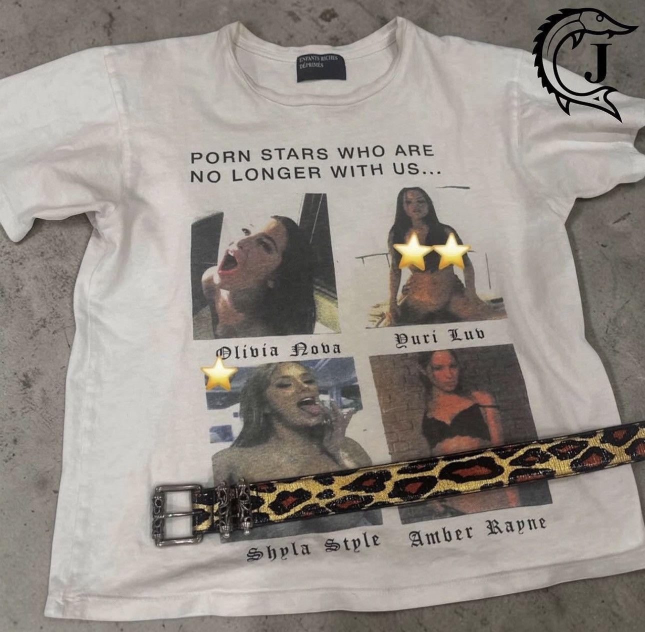 Enfants Riches Deprimes Enfants Riches Deprimes Dead Pornstars Tee Size US S / EU 44-46 / 1 - 1 Thumbnail