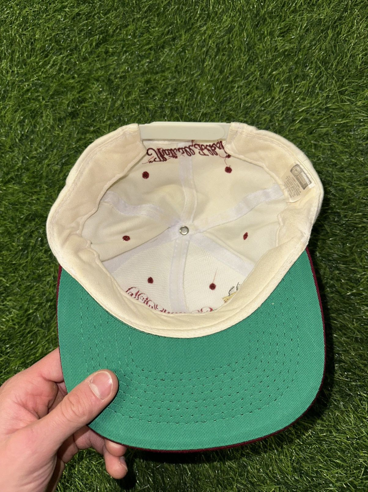 Vintage × Warner Bros Vintage 1993 Marvin The Martian Stanford Adjustable Hat Size ONE SIZE - 5 Thumbnail