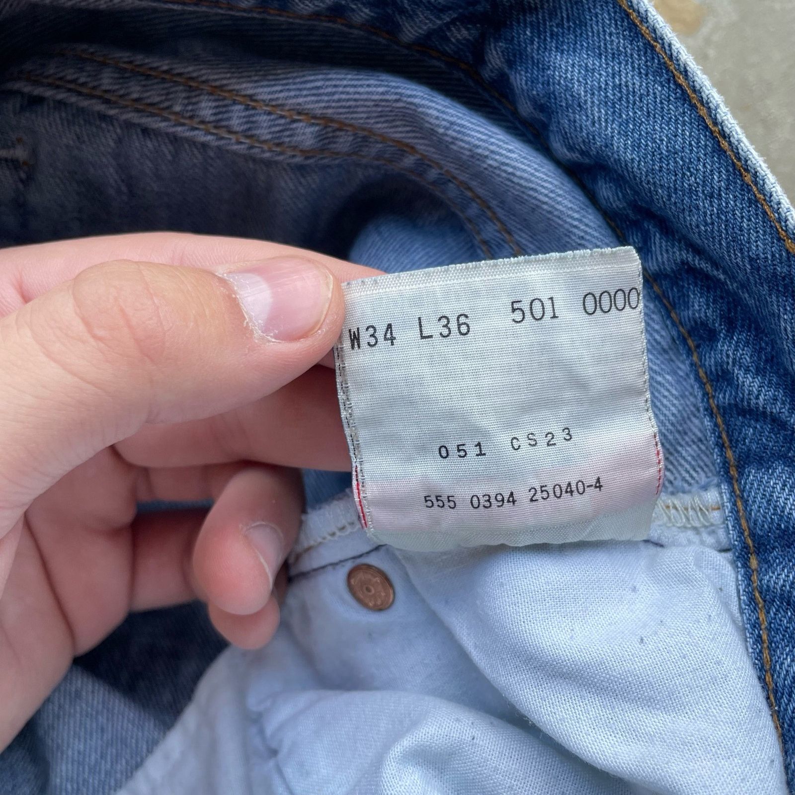 Vintage VINTAGE 501 LEVIS JEANS MADE IN USA 90S MEASURES 32X30 Size US 32 / EU 48 - 5 Thumbnail