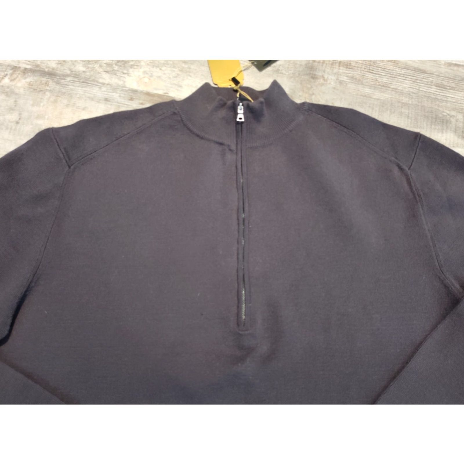 Vintage VINTAGE Slazenger Men's Golf Sweater Pullover Half Zip Casual Dressy L Brown Cotton Nylon Size US L / EU 52-54 / 3 - 2 Thumbnail