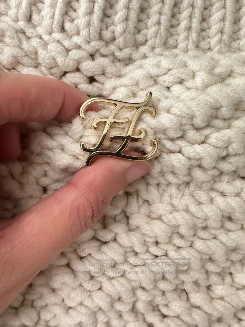 Fendi Fendi Wool Sweater, High-Neck Short Size XXS / US 00 / IT 34 - 2 Thumbnail