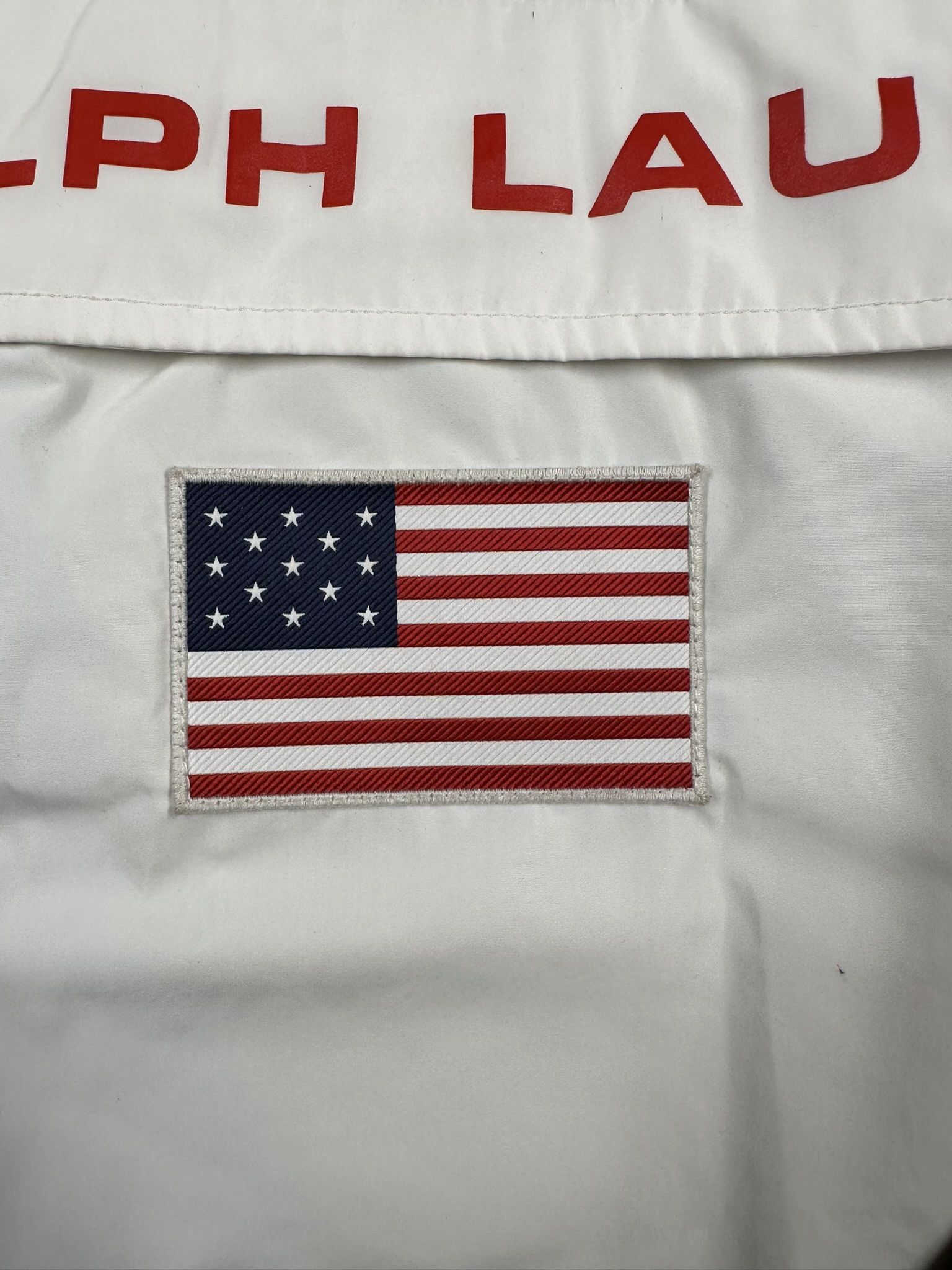 Polo Ralph Lauren Ralph Lauren USA Olympic Team Anorak Jacket White Red Blue Size US M / EU 48-50 / 2 - 2 Thumbnail