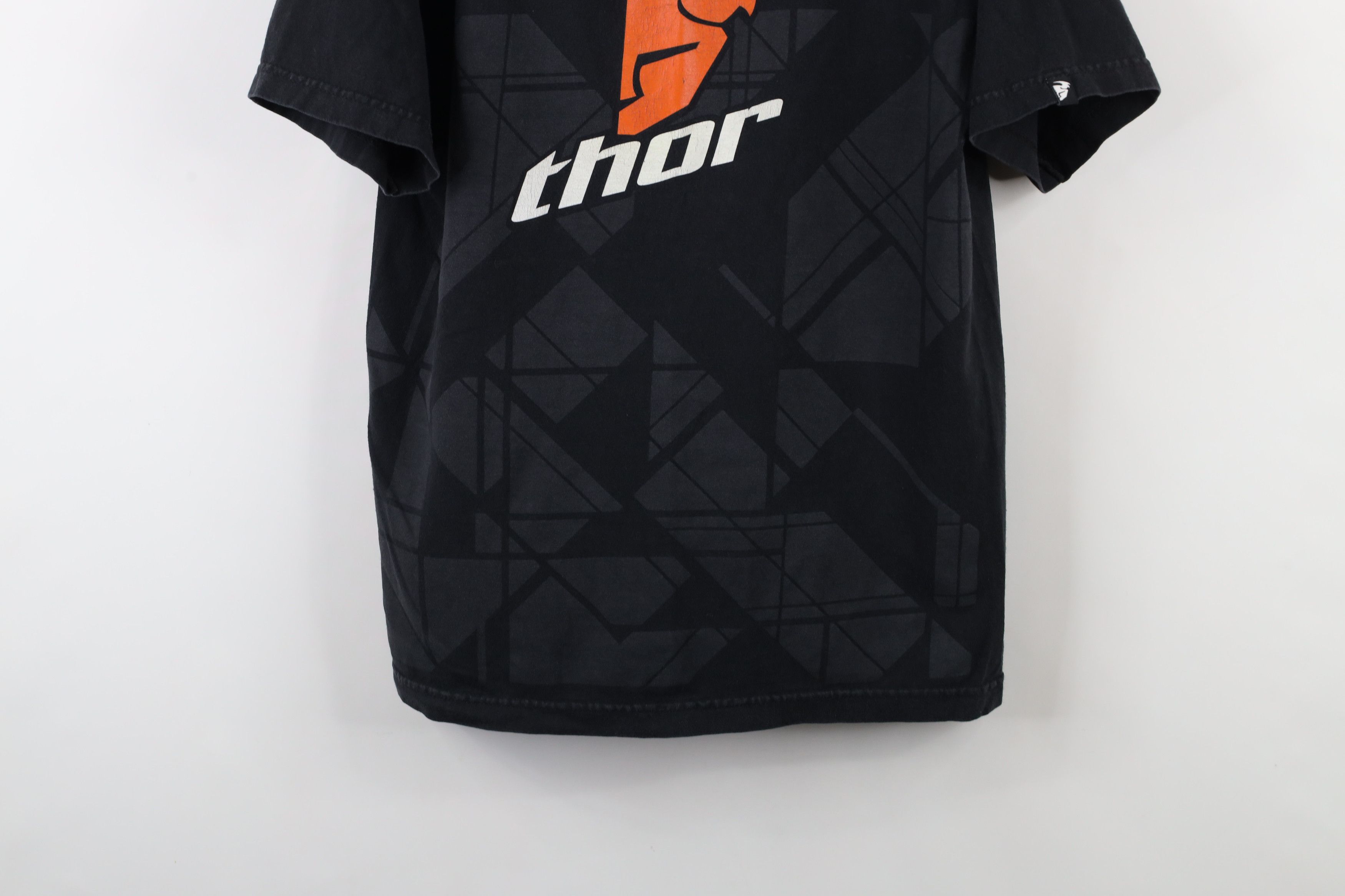 Vintage Vintage Thor Racing Spell Out Motocross Short Sleeve T-Shirt Size US M / EU 48-50 / 2 - 3 Thumbnail