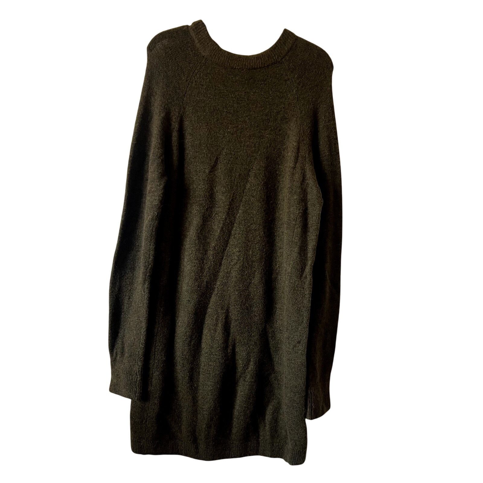 Aritzia Aritzia Wilfred free sweater dress size M green wool C1 Size M / US 6-8 / IT 42-44 - 2 Thumbnail