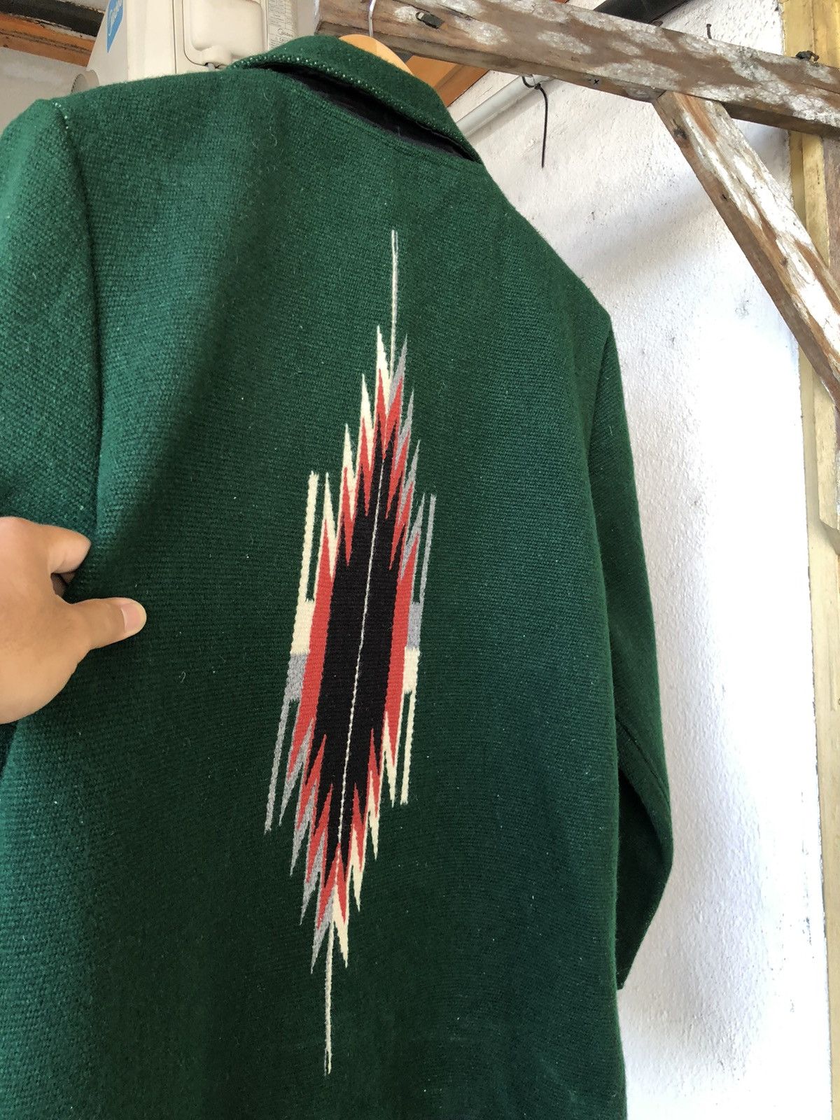 Vintage Rare Vintage Centinela Chimayo Hand Woven New Maxico Jacket Size US M / EU 48-50 / 2 - 15 Thumbnail