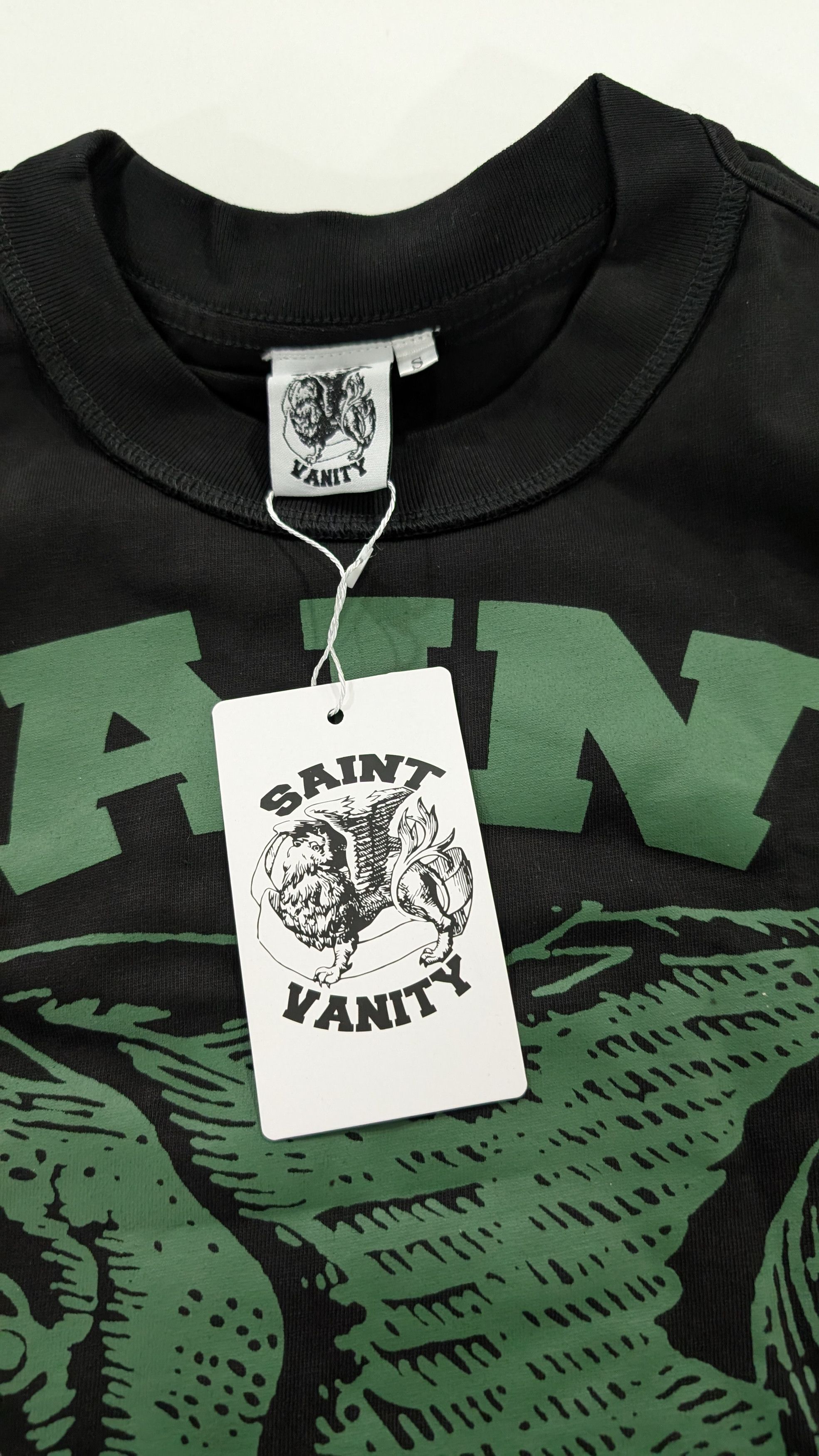 Saint Vanity Saint Vanity Griffin Logo T-Shirt Black Size S Size US S / EU 44-46 / 1 - 4 Thumbnail