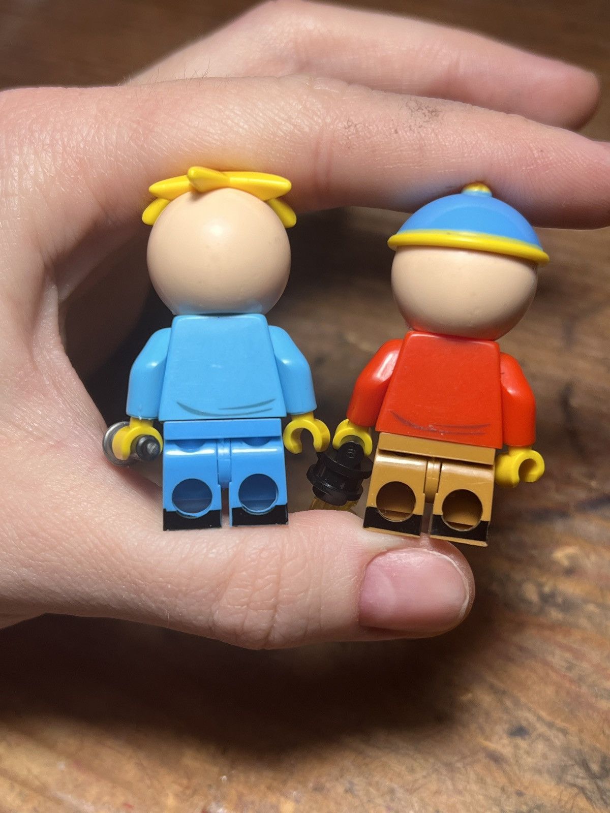 Anime South Park butters cartman minifigure keychain keyring Size ONE SIZE - 6 Thumbnail