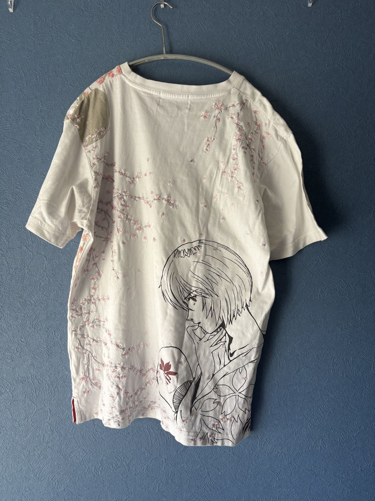 Japanese Brand Evangelion Neon Genesis × Nishiki Rei Ayanami Tee Size US XL / EU 56 / 4 - 1 Thumbnail