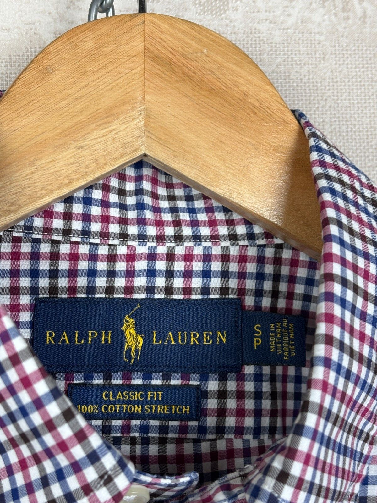 Ralph Lauren Ralph Lauren Check Long Sleeve Classic Fit Size US S / EU 44-46 / 1 - 8 Thumbnail