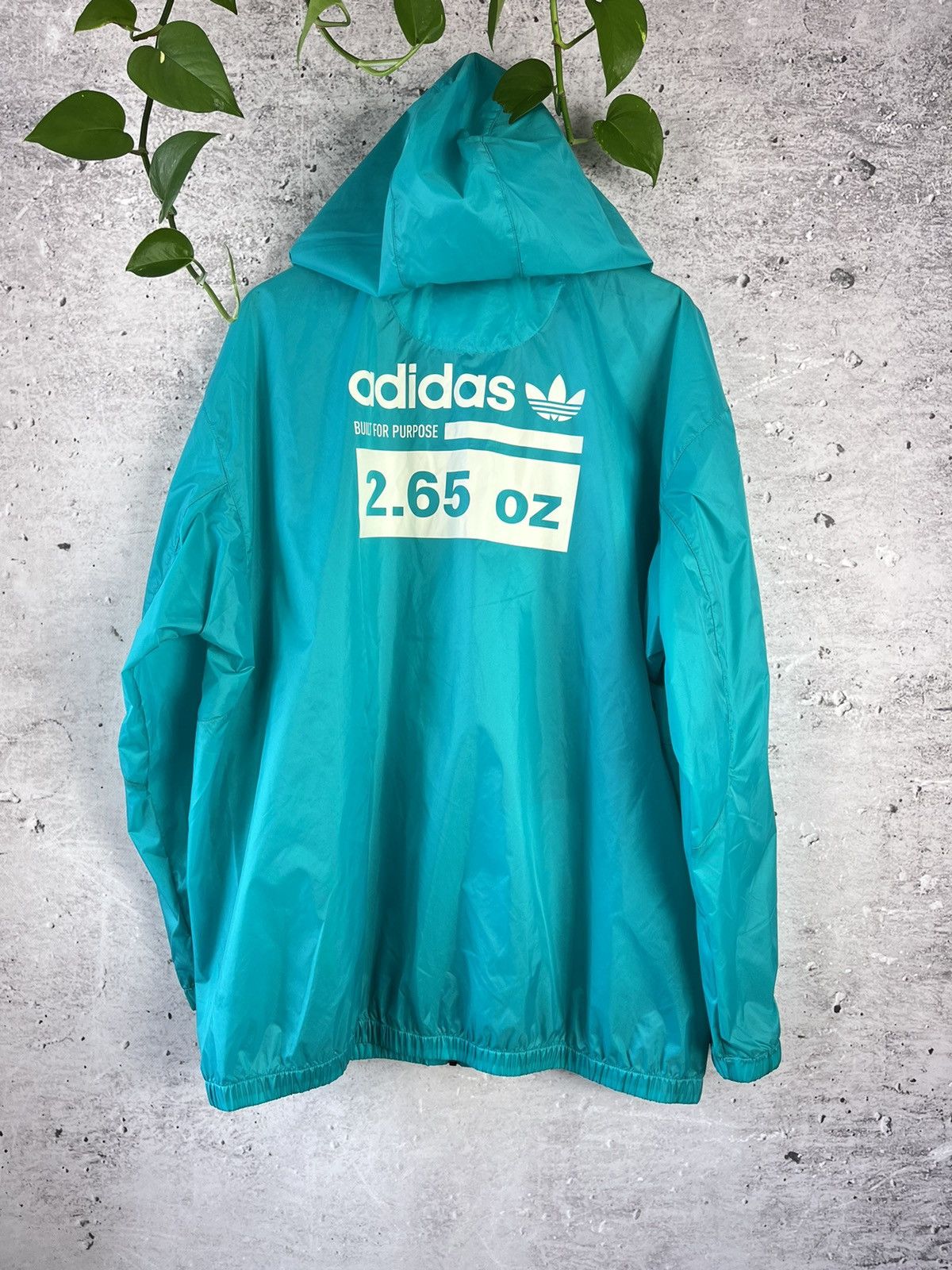 Adidas Adidas - Light rain jacket L Size US L / EU 52-54 / 3 - 1 Thumbnail
