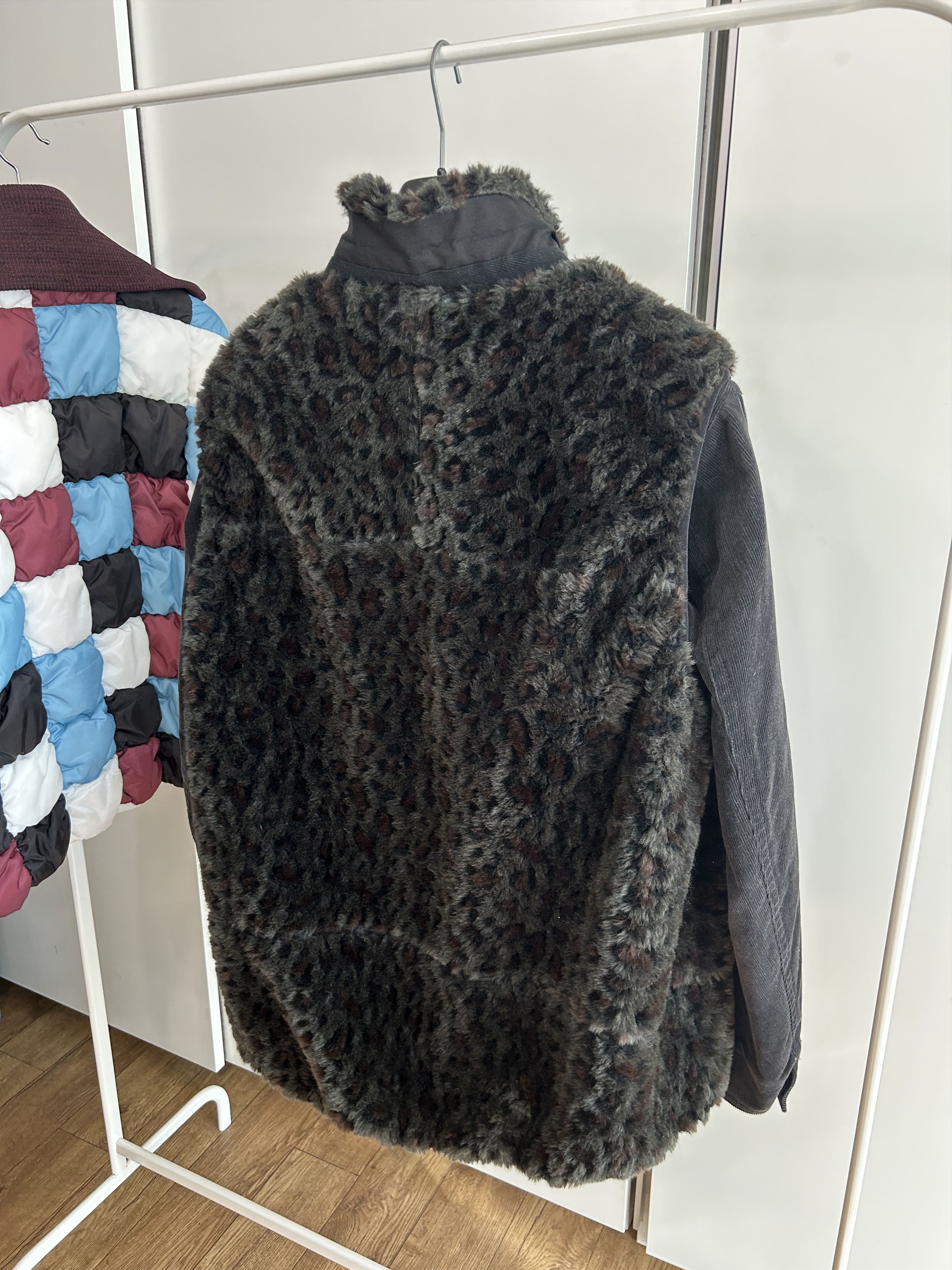Sacai SACAI Fur-Trimmed Collection Jacket Size US XL / EU 56 / 4 - 6 Thumbnail