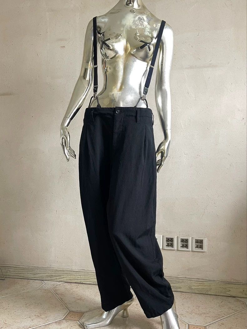 Yohji Yamamoto Yohji Yamamoto Yohji Yamamoto Leather Wool Overalls Size US 34 / EU 50 - 5 Thumbnail