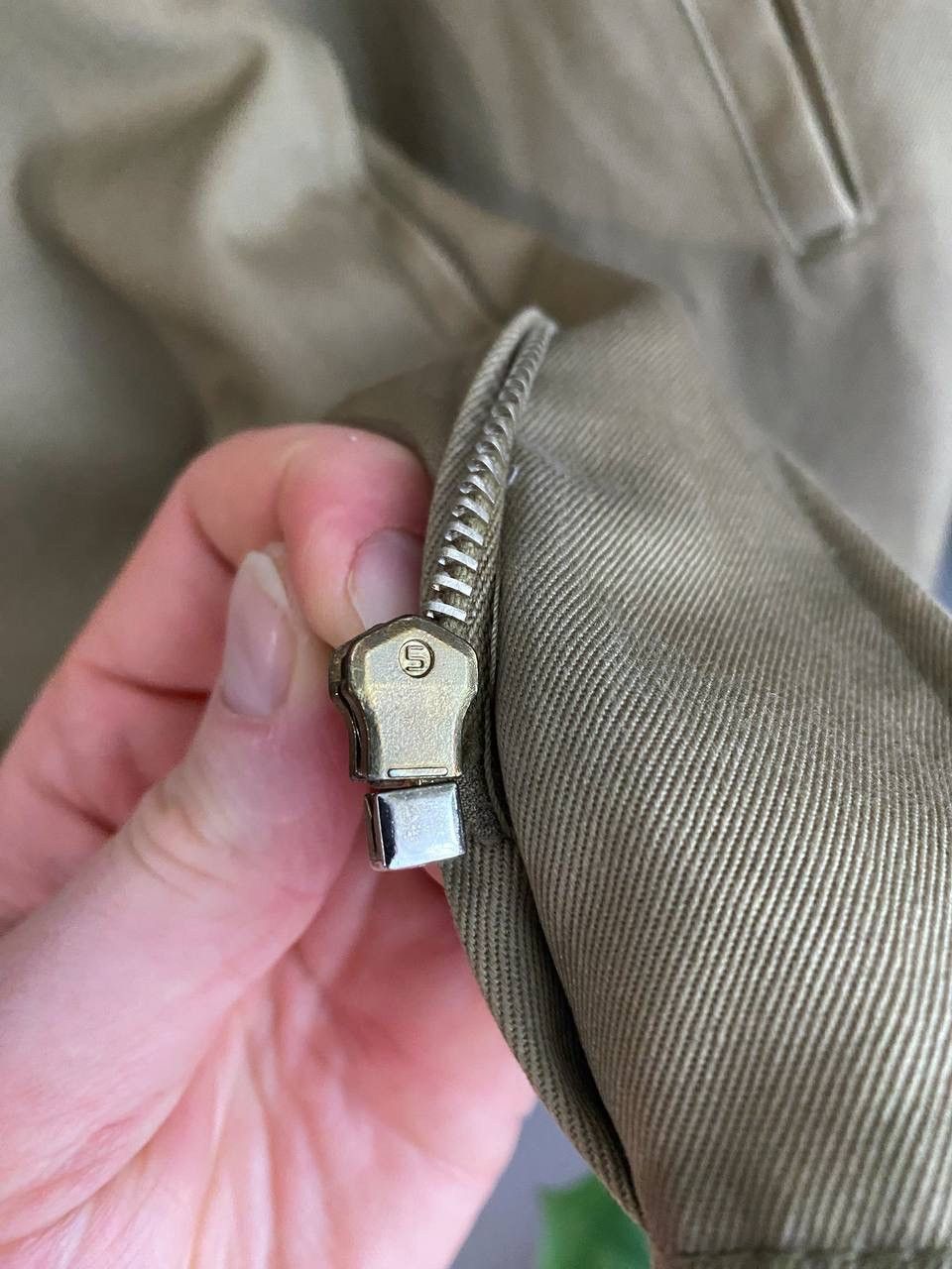Vintage Vintage 1940s US Army Tanker Jacket WWII Wool Lining Zip TALON, Size XS-S Size US S / EU 44-46 / 1 - 14 Thumbnail