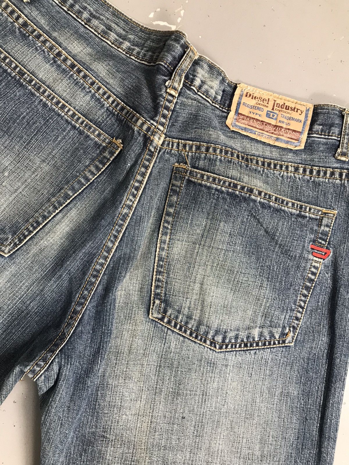 Diesel Vintage diesel industry straight fit denim Size US 34 / EU 50 - 16 Thumbnail