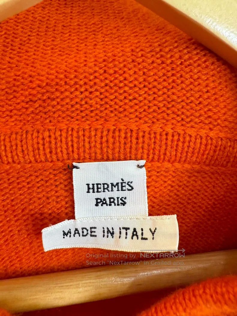 Hermes Hermes SS24 Pig Nose Ice Cream Cashmere Hooded Sweater Size XS / US 0-2 / IT 36-38 - 4 Thumbnail