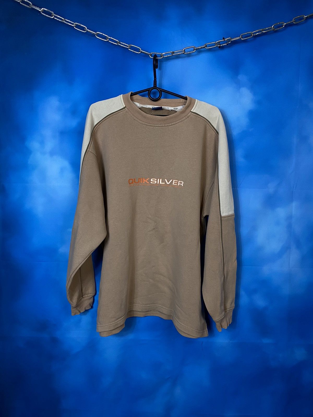 Quiksilver × Vintage ❗️Quiksilver centre logo vintage sweatshirt Size US M / EU 48-50 / 2 - 1 Thumbnail