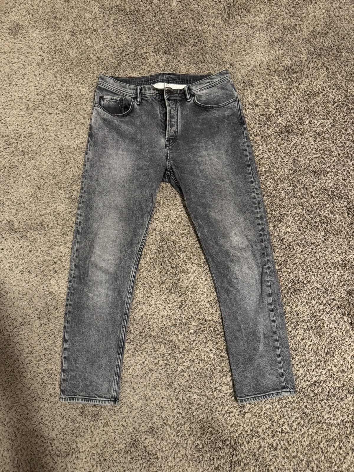 Acne Studios Acne Studios River Jeans Gravel Grey Size US 32 / EU 48 - 1 Thumbnail