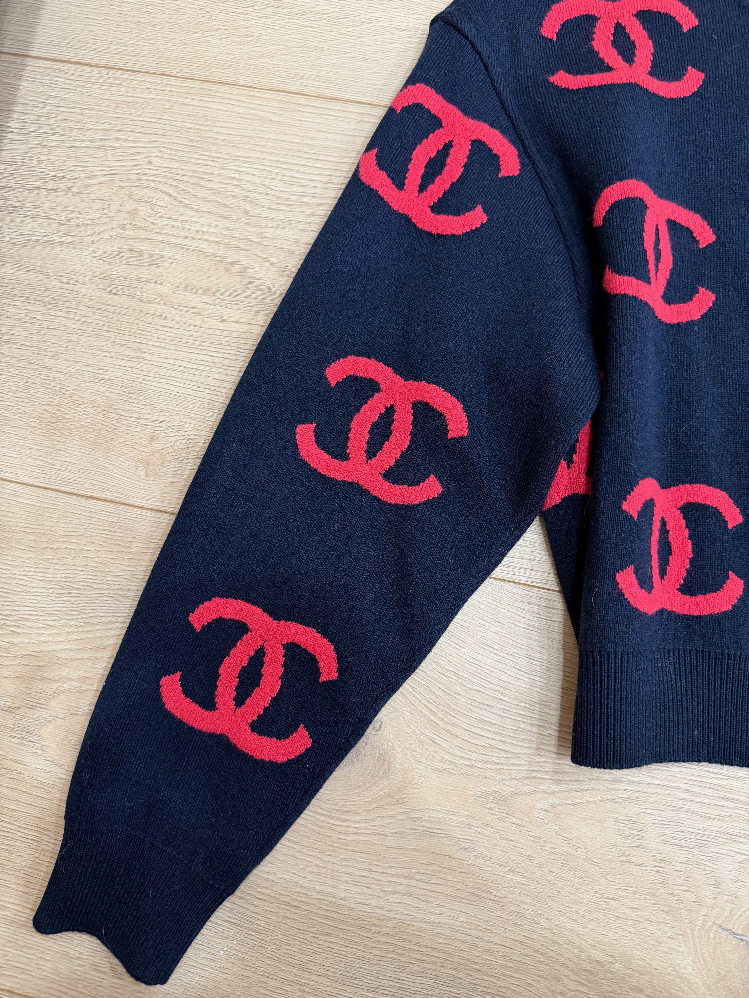 Chanel Chanel 21P Pink CC Logo Cashmere Jumper Pullover Sweater 34 Size XXS / US 00 / IT 34 - 6 Thumbnail