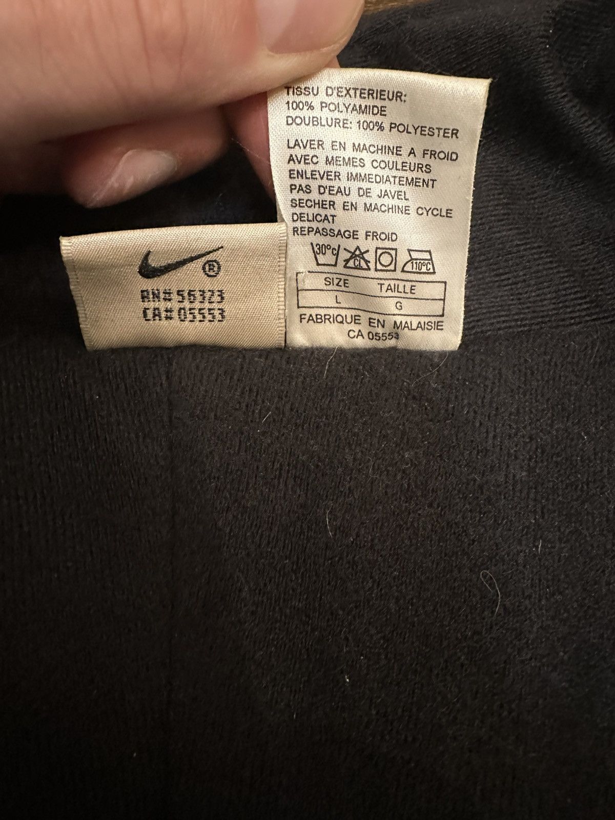 Nike ACG 90's Nike ACG Embroidered Vintage Thick Lined Jacket Size Lg Size US L / EU 52-54 / 3 - 4 Thumbnail