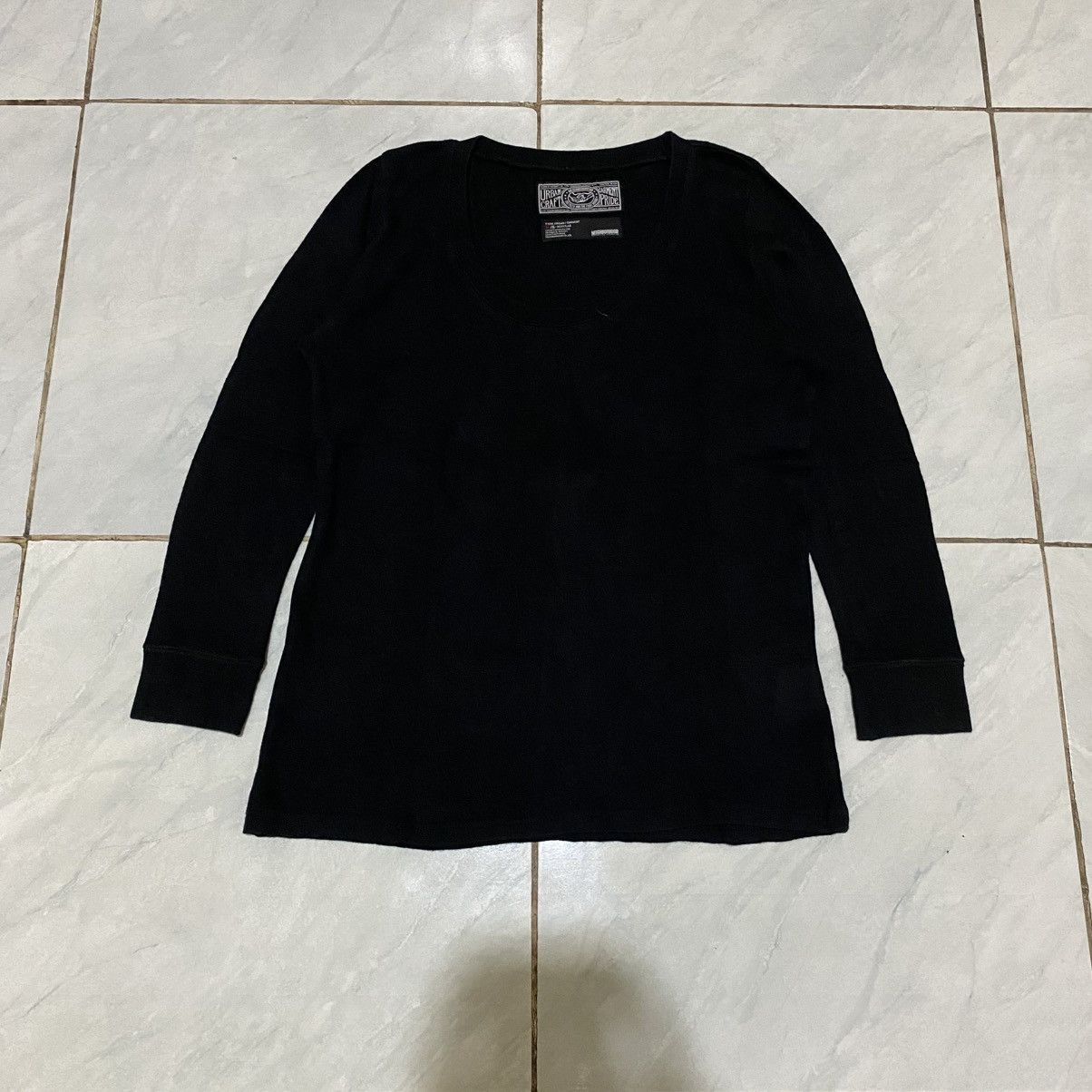 Japanese Brand × Vintage Neighborhood Technical Apparel U-Neck Knit Longsleeve Size S / US 4 / IT 40 - 2 Thumbnail