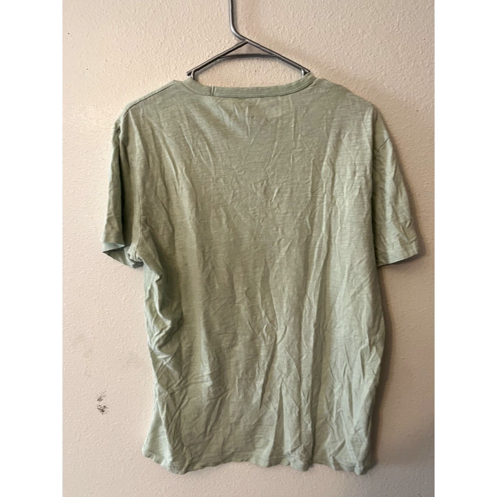 Lucky Brand Lucky Brand Shirt Men M Mint Green Crew Neck Short Sleeve Graphic Stretch Size US M / EU 48-50 / 2 - 3 Thumbnail