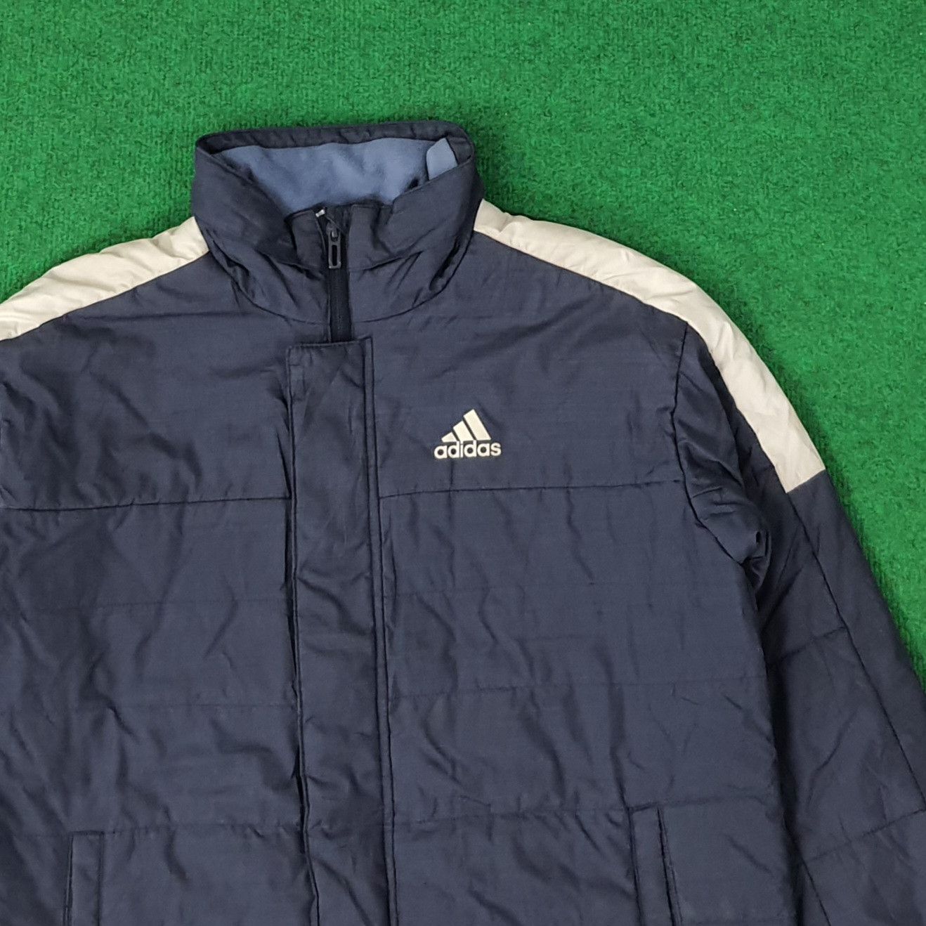 Adidas Vintage Adidas Sports Trench Jacket C261N25 Size US S / EU 44-46 / 1 - 4 Thumbnail