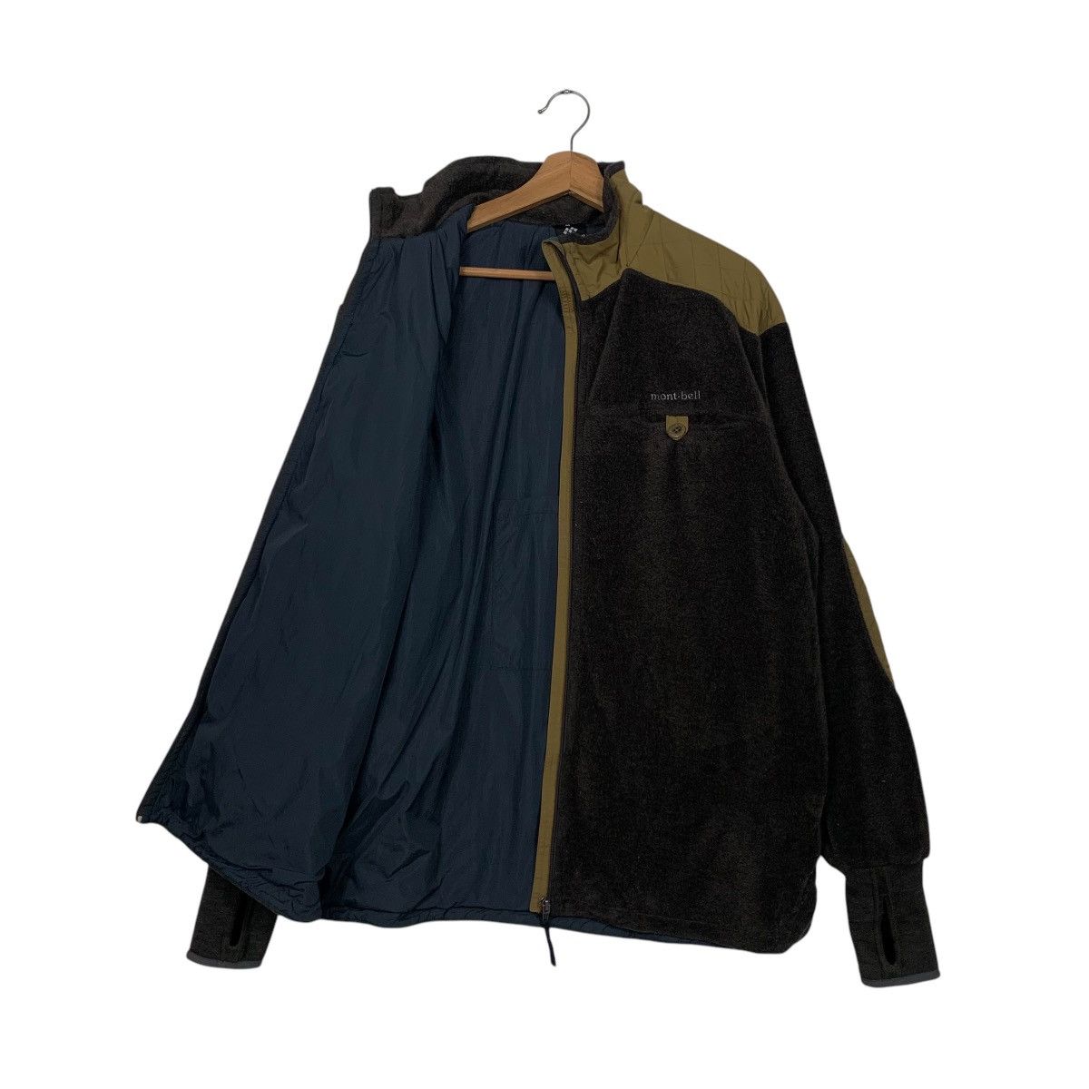Montbell MONT-BELL Climawool Stand Collar Zipper Jacket #2654-C119 Size US M / EU 48-50 / 2 - 9 Thumbnail