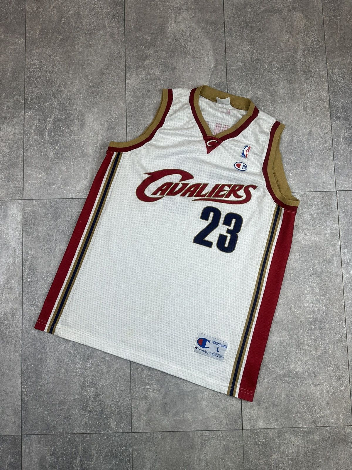 Champion Champion Cavaliers Lebron James 23 Basketball Jersey Size US L / EU 52-54 / 3 - 2 Thumbnail