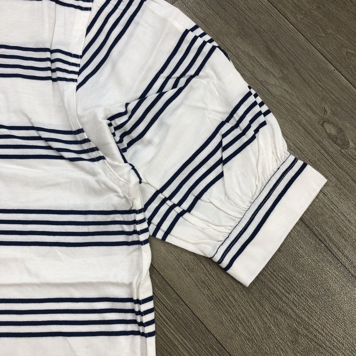 Dior × Vintage Vintage 80s Christian Dior Sport Luxury Striped Polo Shirt Size US M / EU 48-50 / 2 - 6 Thumbnail