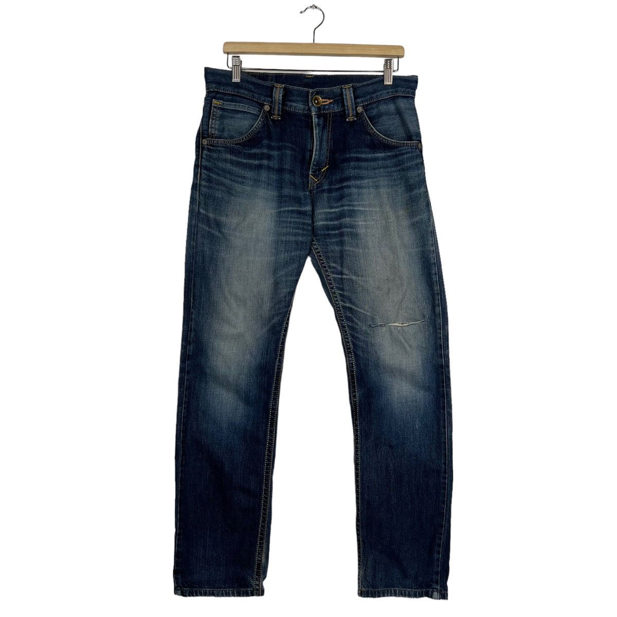 Edwin 🔥 EDWIN COW EXCLUSIVE VINTAGE BROKEN DENIM Size US 34 / EU 50 - 2 Thumbnail