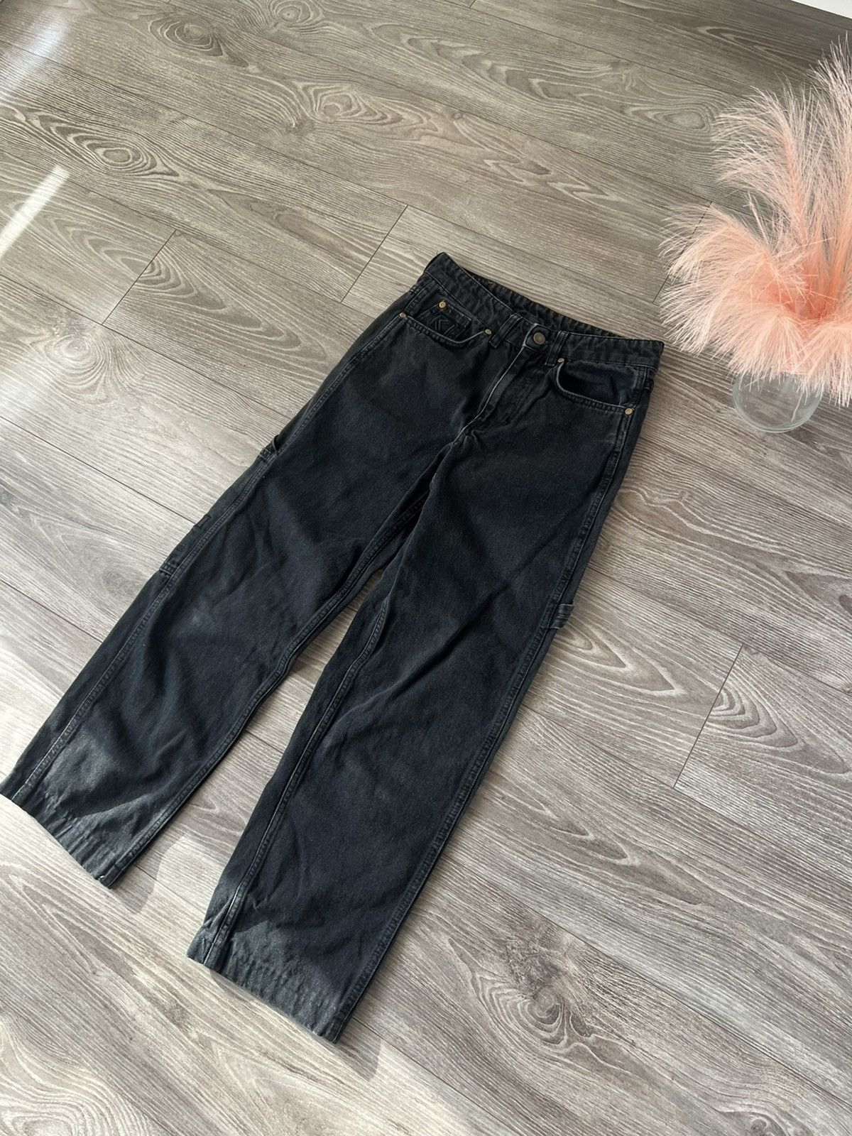 Affliction × Karl Kani ‼️Archival Katl Kani Knit Big Logo Pockets Baggy Jeans‼️ Size US 28 / EU 44 - 12 Thumbnail
