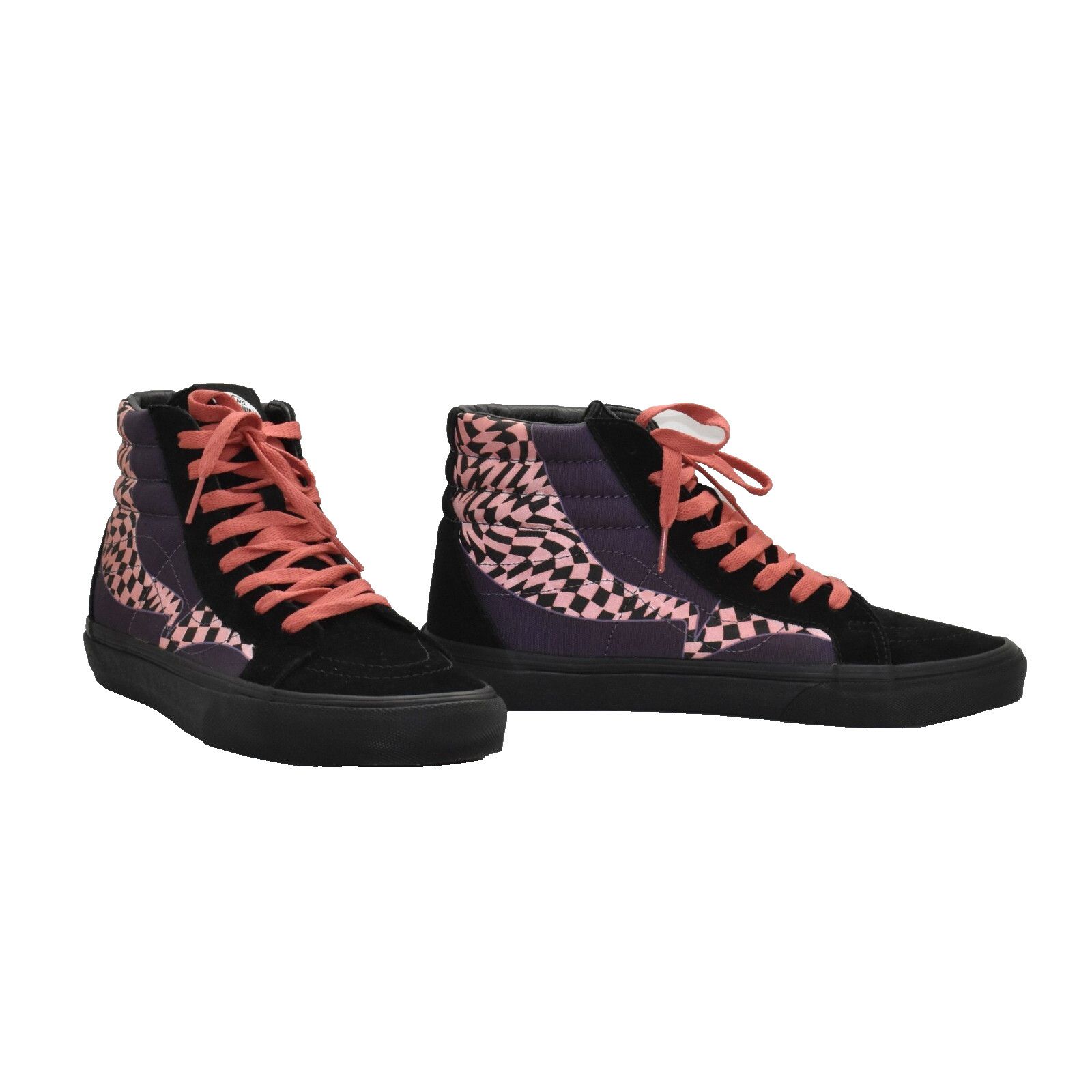 Vans NEW VANS SK8 Hi Reissue Black Pink Purple Skateboard Shoes 8 Size US 8 / EU 41 - 1 Thumbnail