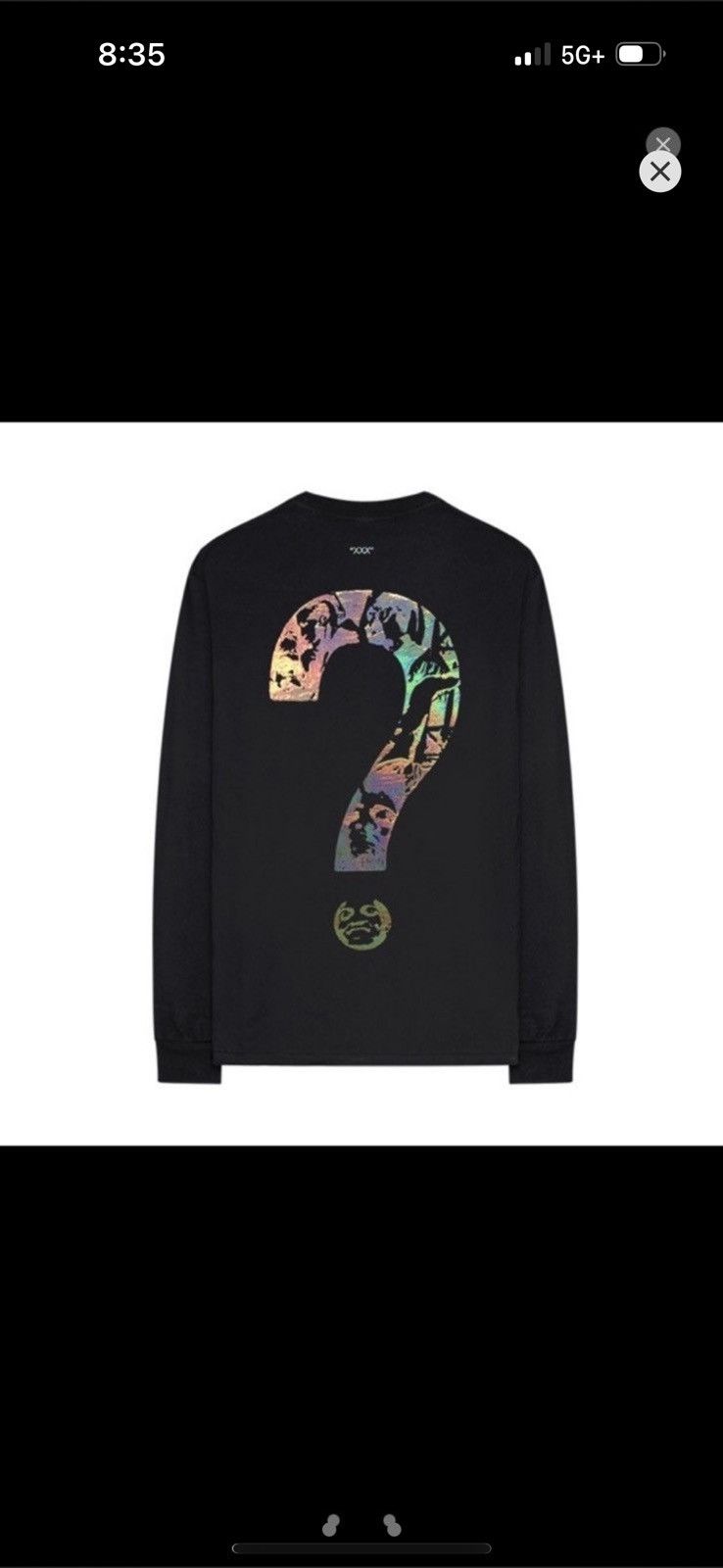 Other Moonlight Longsleeve - XXXTENTACION Size US L / EU 52-54 / 3 - 7 Thumbnail