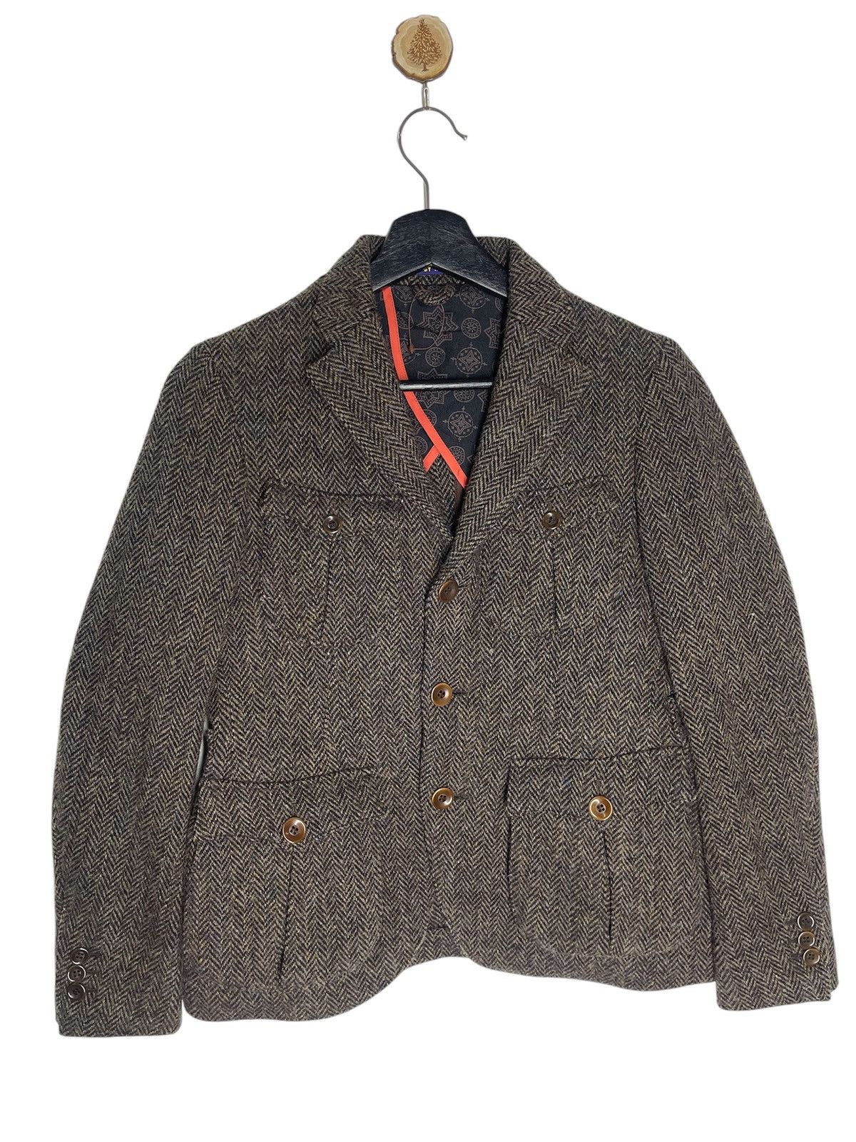 KATO DRESS by Kato/AAA x Harris Tweed Hyperion Jacket Wool Size US S / EU 44-46 / 1 - 1 Thumbnail