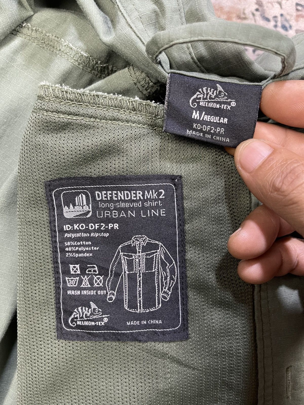 Sports Specialties Helikon-Tex Defender Mk-2 Polycotton Ripstop Shirt Size US M / EU 48-50 / 2 - 13 Thumbnail