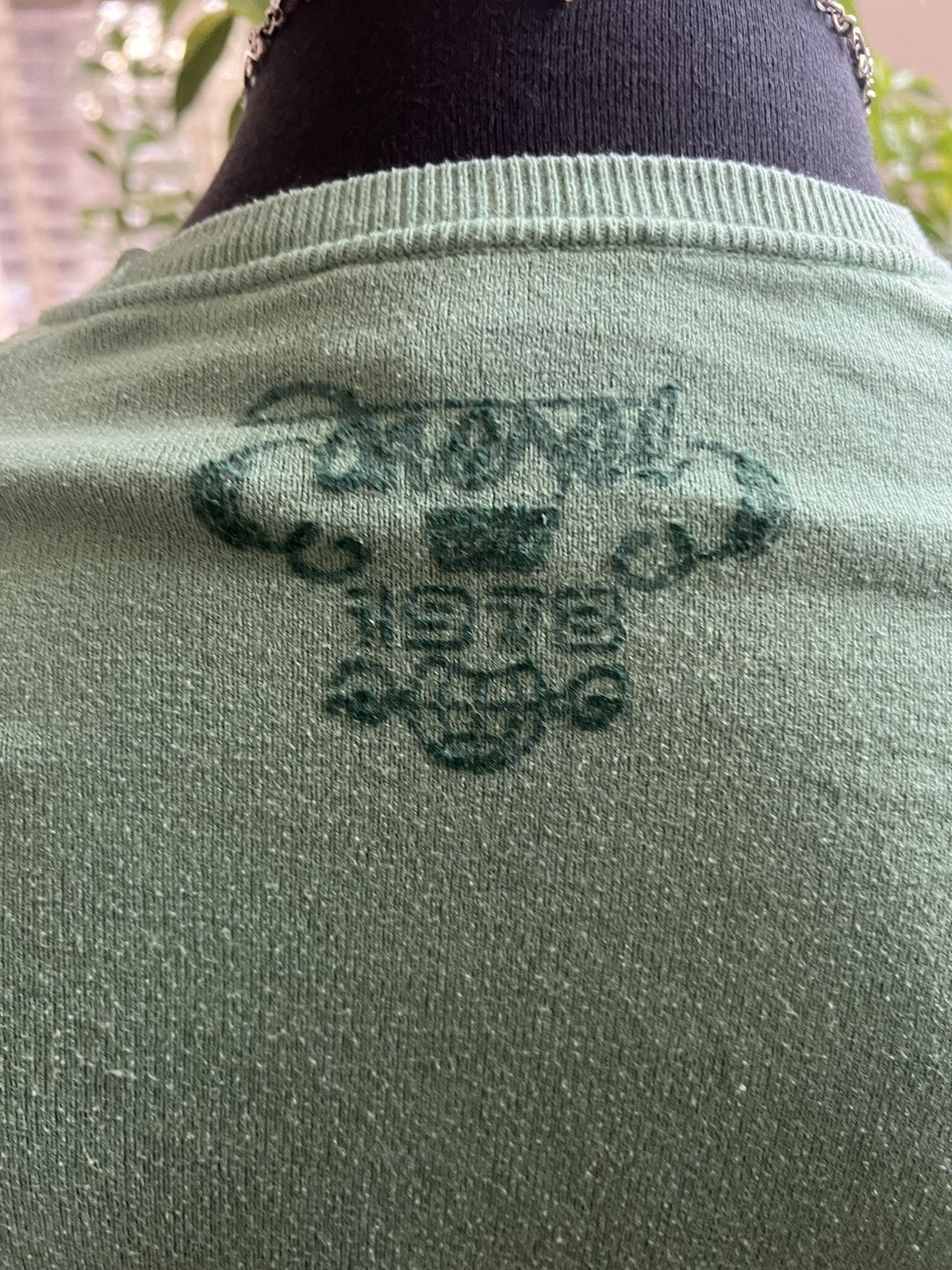 Diesel diesel made in italy wool sweater green Size US L / EU 52-54 / 3 - 2 Thumbnail