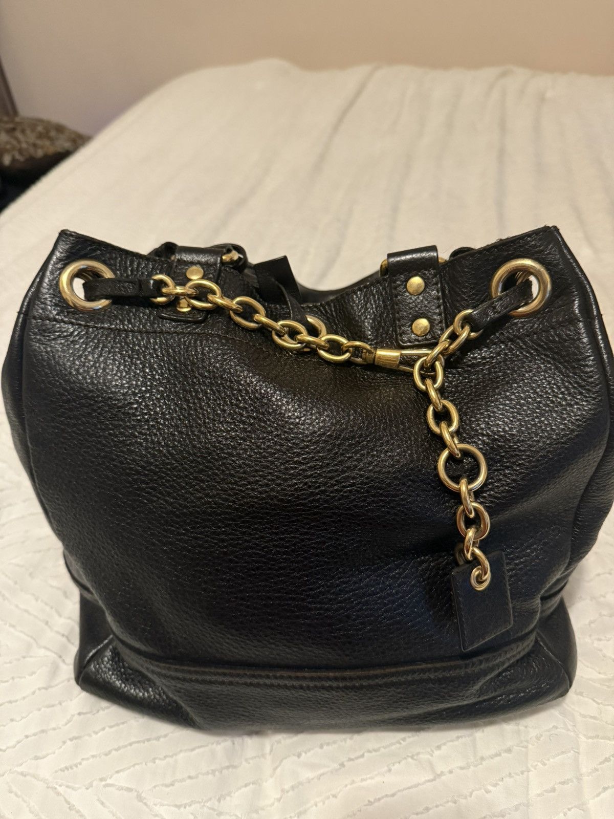 Yves Saint Laurent Yves Saint Laurent Lamb Skin Hand Bag Size ONE SIZE - 5 Thumbnail