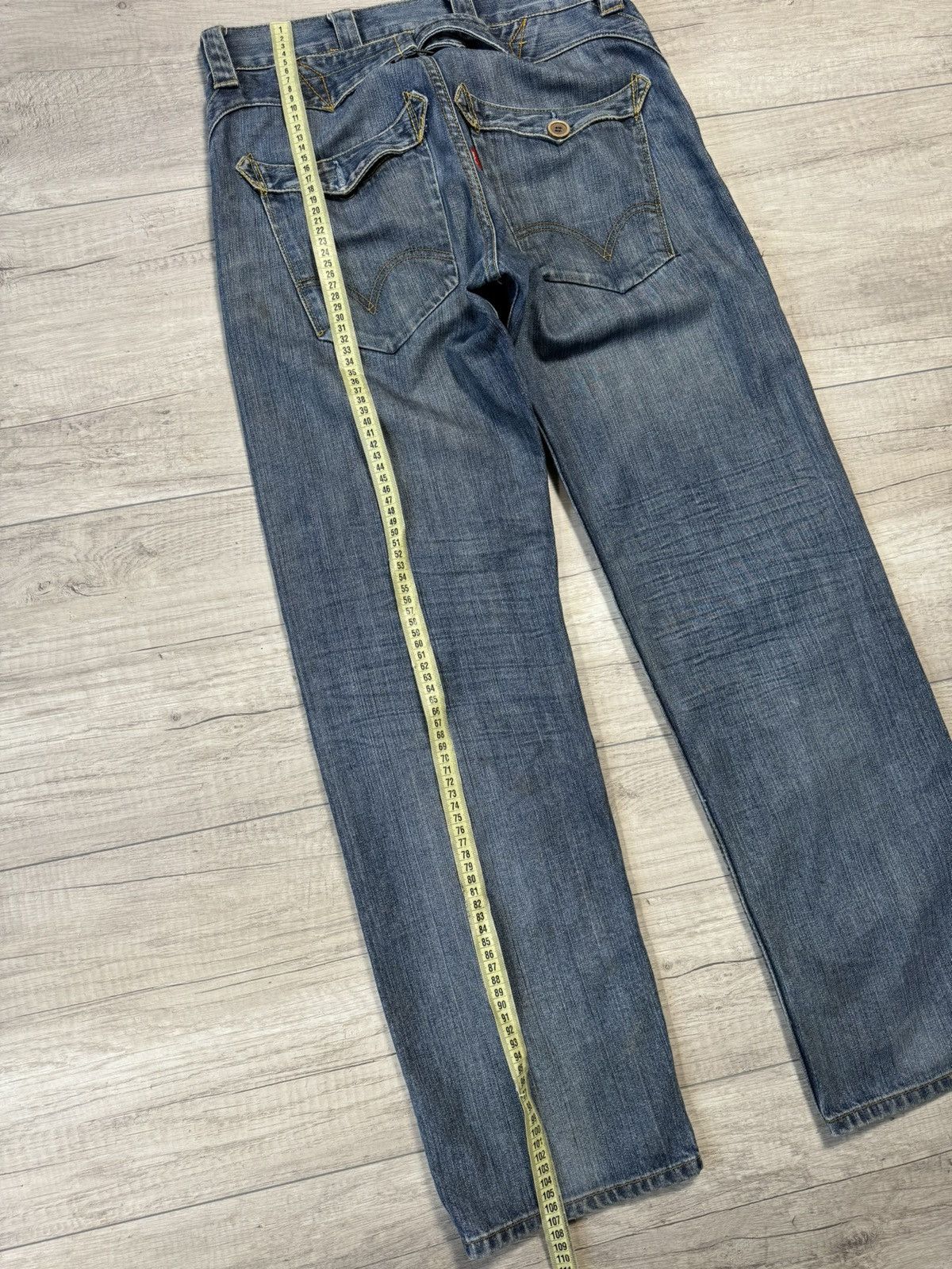 Levi's Levi's Engineered Jeans - Navy Blue Denim Vintage Rare Size US 29 - 15 Thumbnail