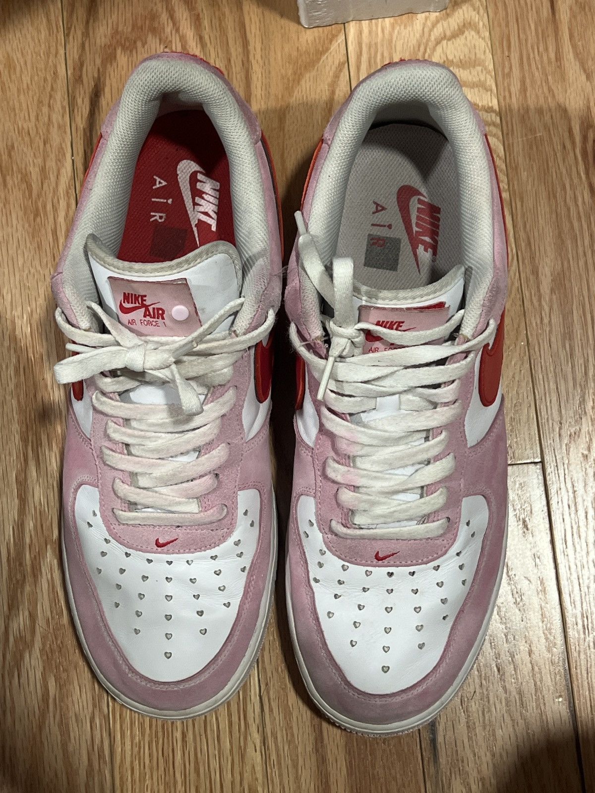 Nike Nike “Valentine’s Day Love Letter” Air Force 1 Size US 14 / EU 47 - 6 Thumbnail