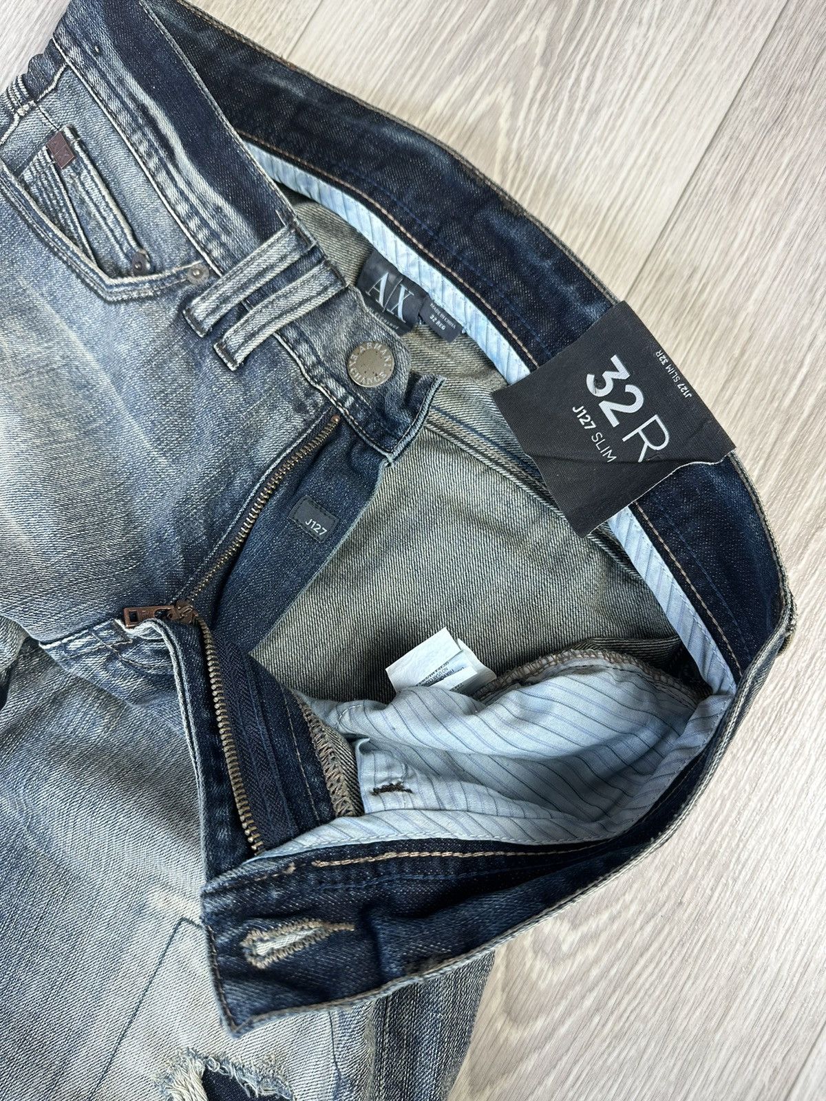 Armani Vintage ARMANI EXCHANGE Denim Jeans Rare Size US 32 / EU 48 - 11 Thumbnail