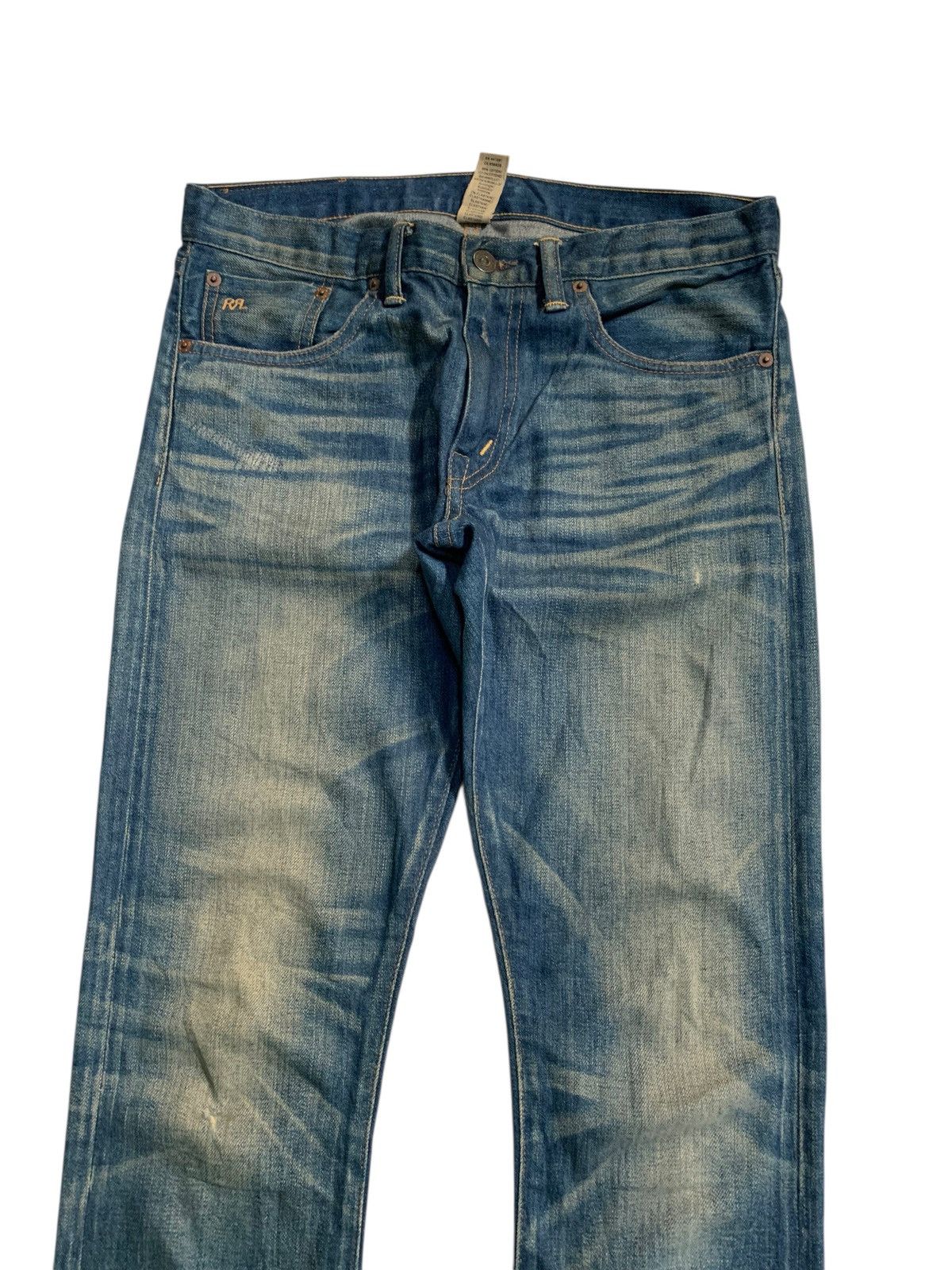 Kapital VINTAGE RRL DOUBLE RALPH LAUREN SELVEDGE RUSTY DISTRESSED Size US 31 - 9 Thumbnail