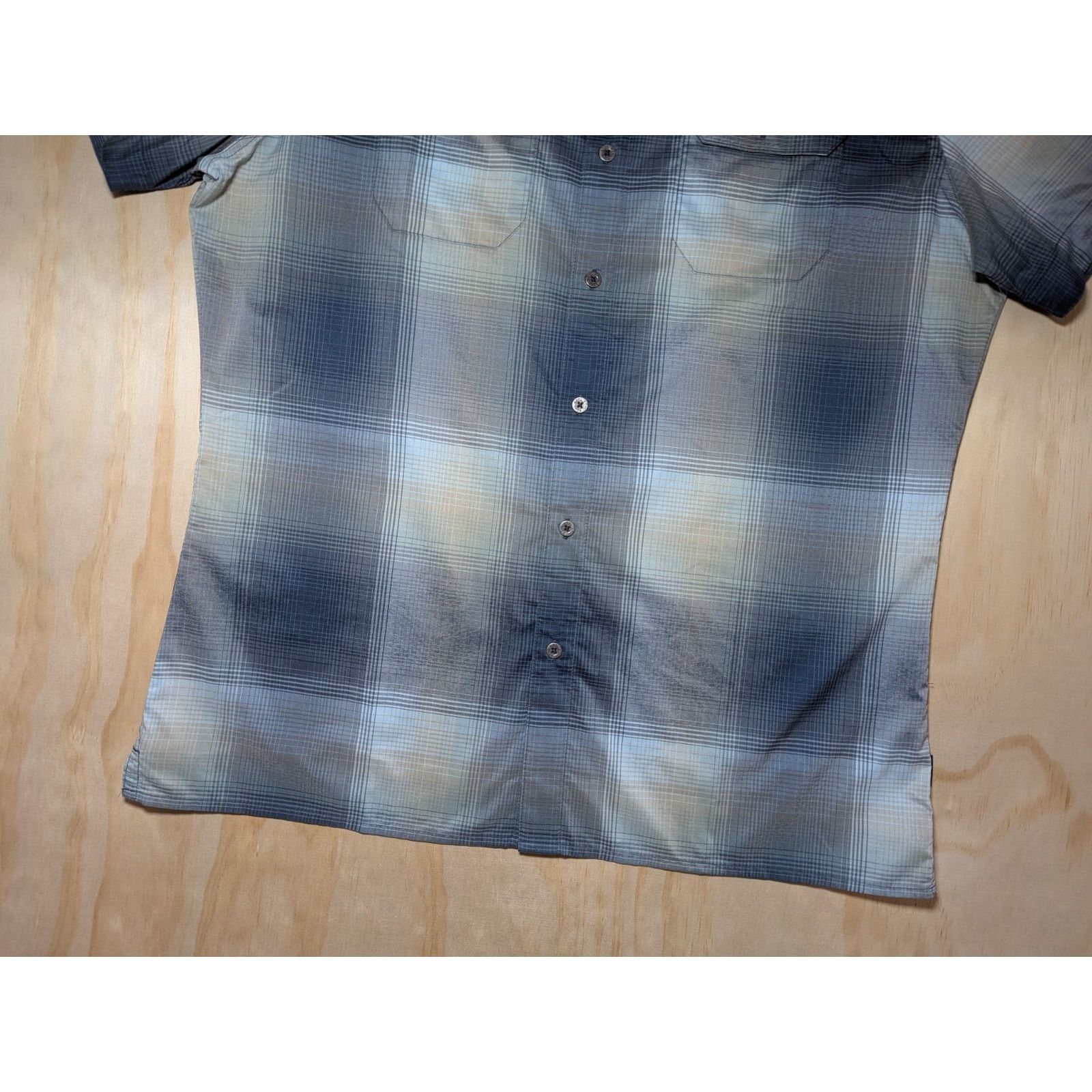 Kuhl Kuhl Men's Medium Plaid Short Sleeve Button Up Shirt Hiking Size US M / EU 48-50 / 2 - 2 Thumbnail