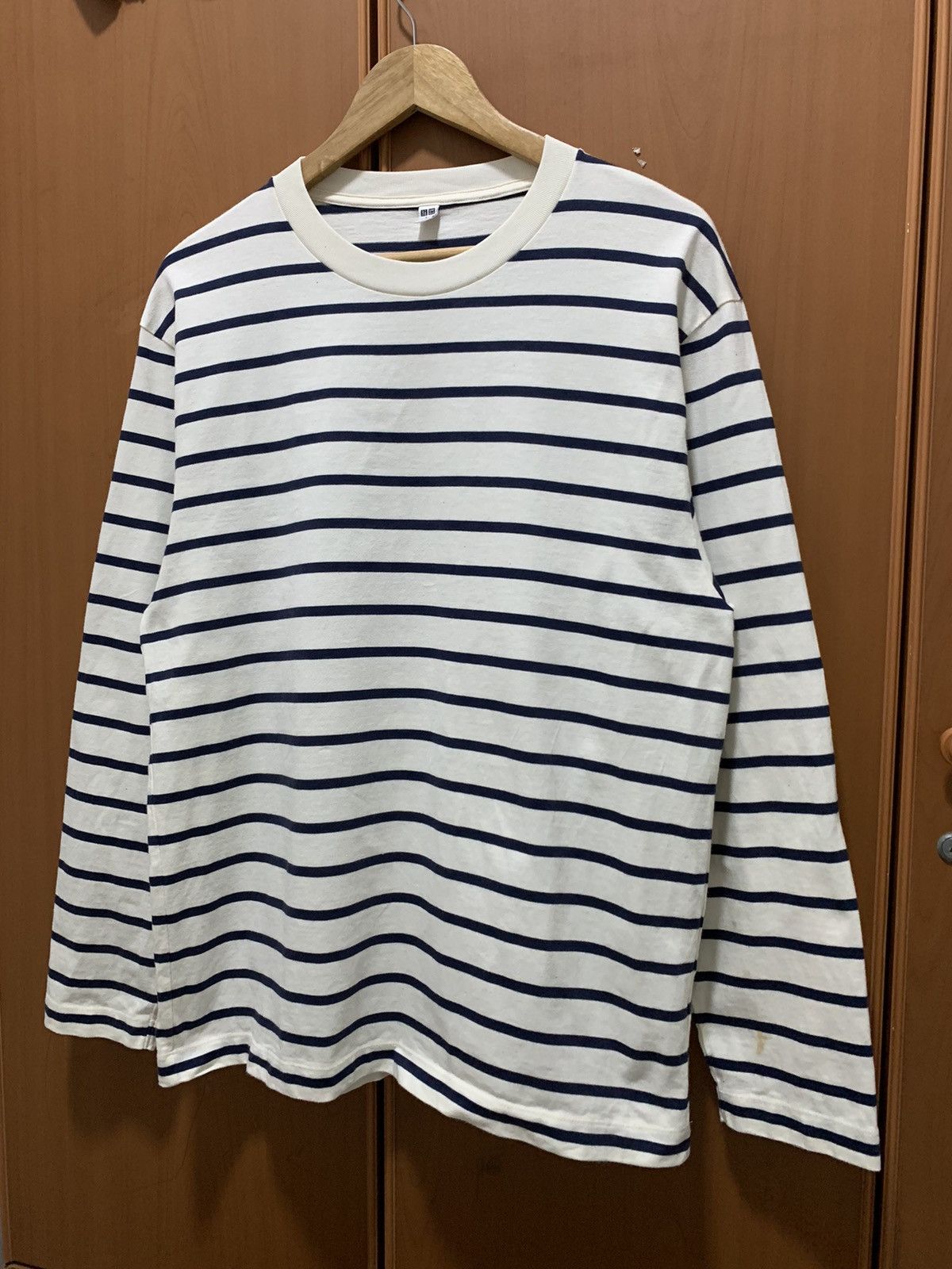 Uniqlo Uniclo Stripe Long Sleeve Tee Size US L / EU 52-54 / 3 - 2 Thumbnail