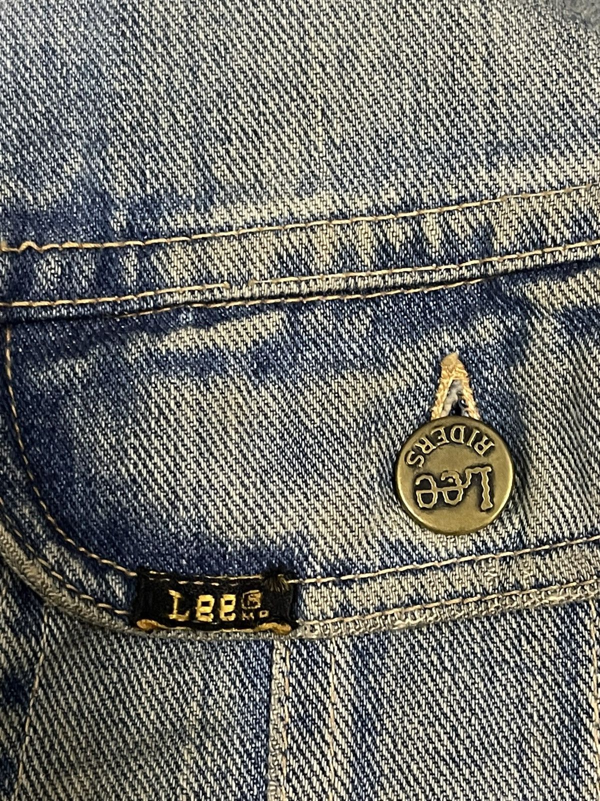 Lee Vintage 80s Lee Rider Denim Jacket Jeans Size US M / EU 48-50 / 2 - 8 Thumbnail