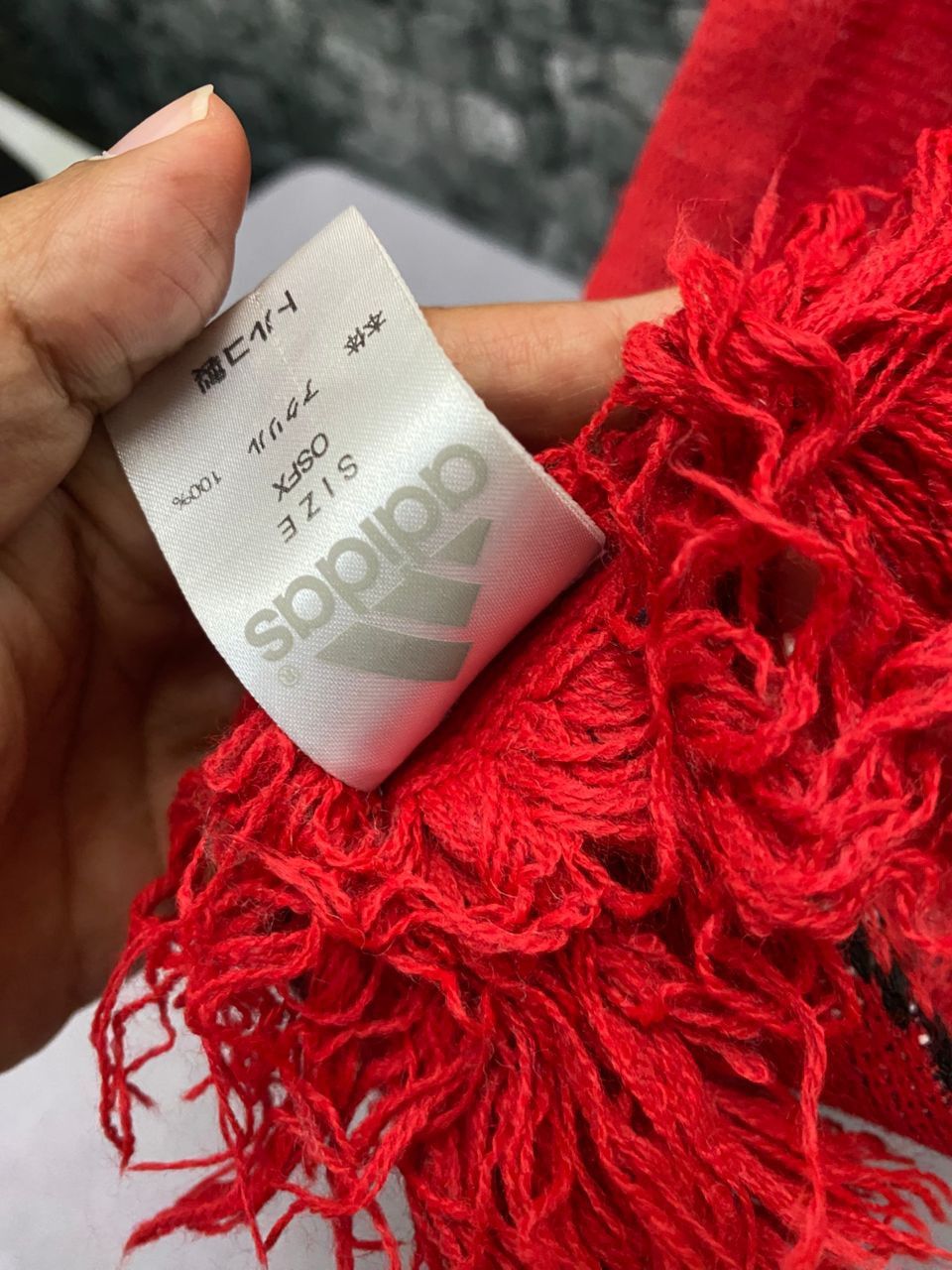 Adidas Vintage Y2k Adidas Liverpool Scarf Size ONE SIZE - 10 Thumbnail