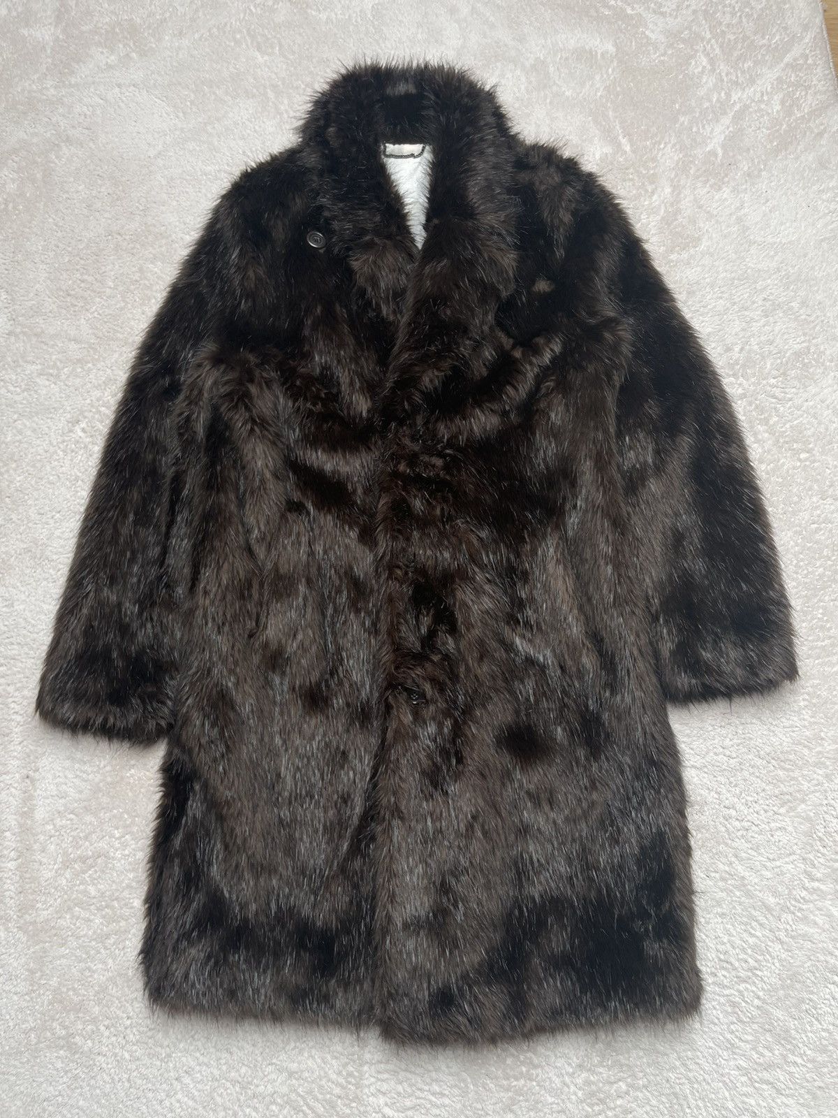 H&M × Maison Margiela Maison Margiela x H&M long faux fur coat Size US L / EU 52-54 / 3 - 1 Thumbnail